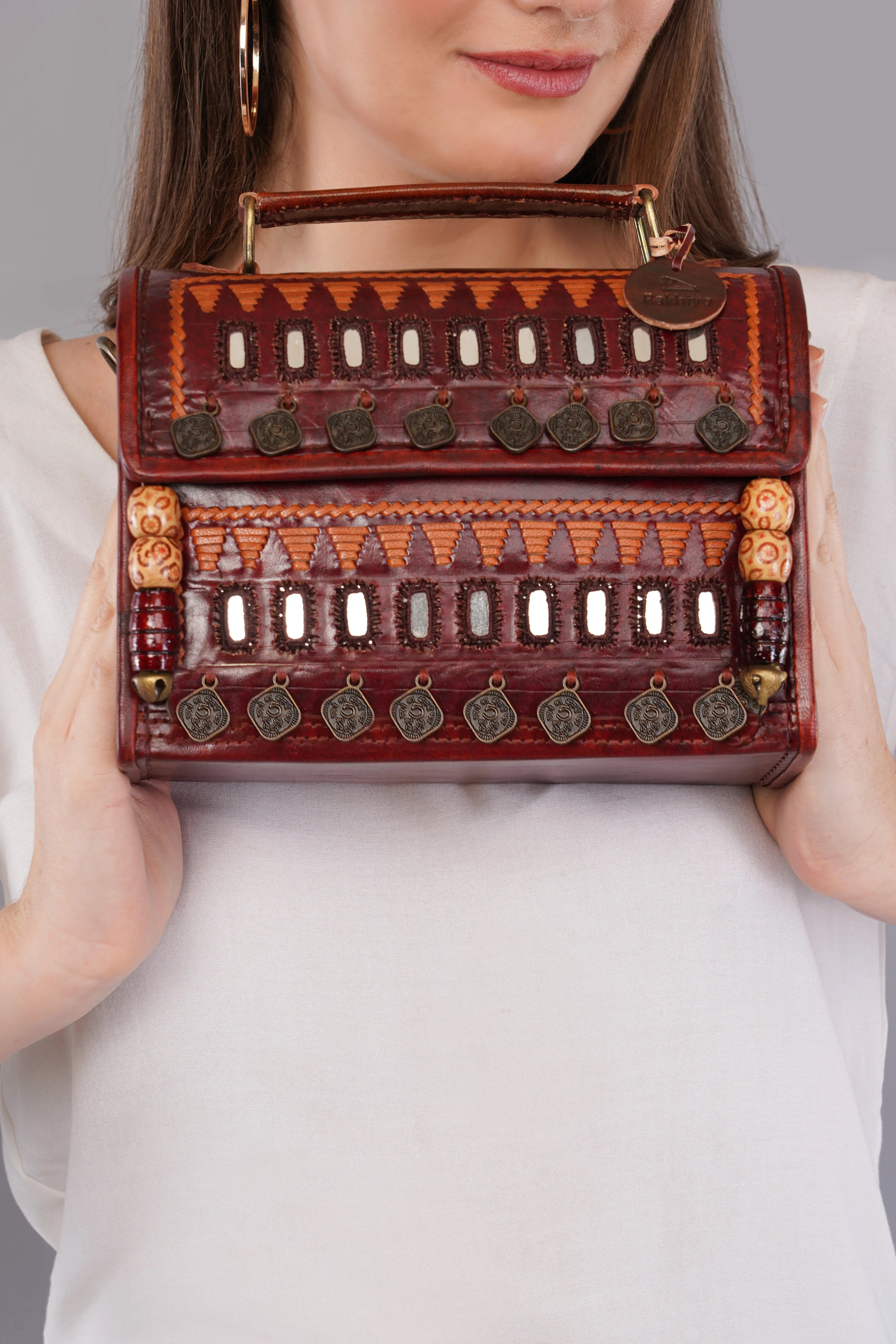 Aabhala - The Coin Mirror Sling RAKHIYO