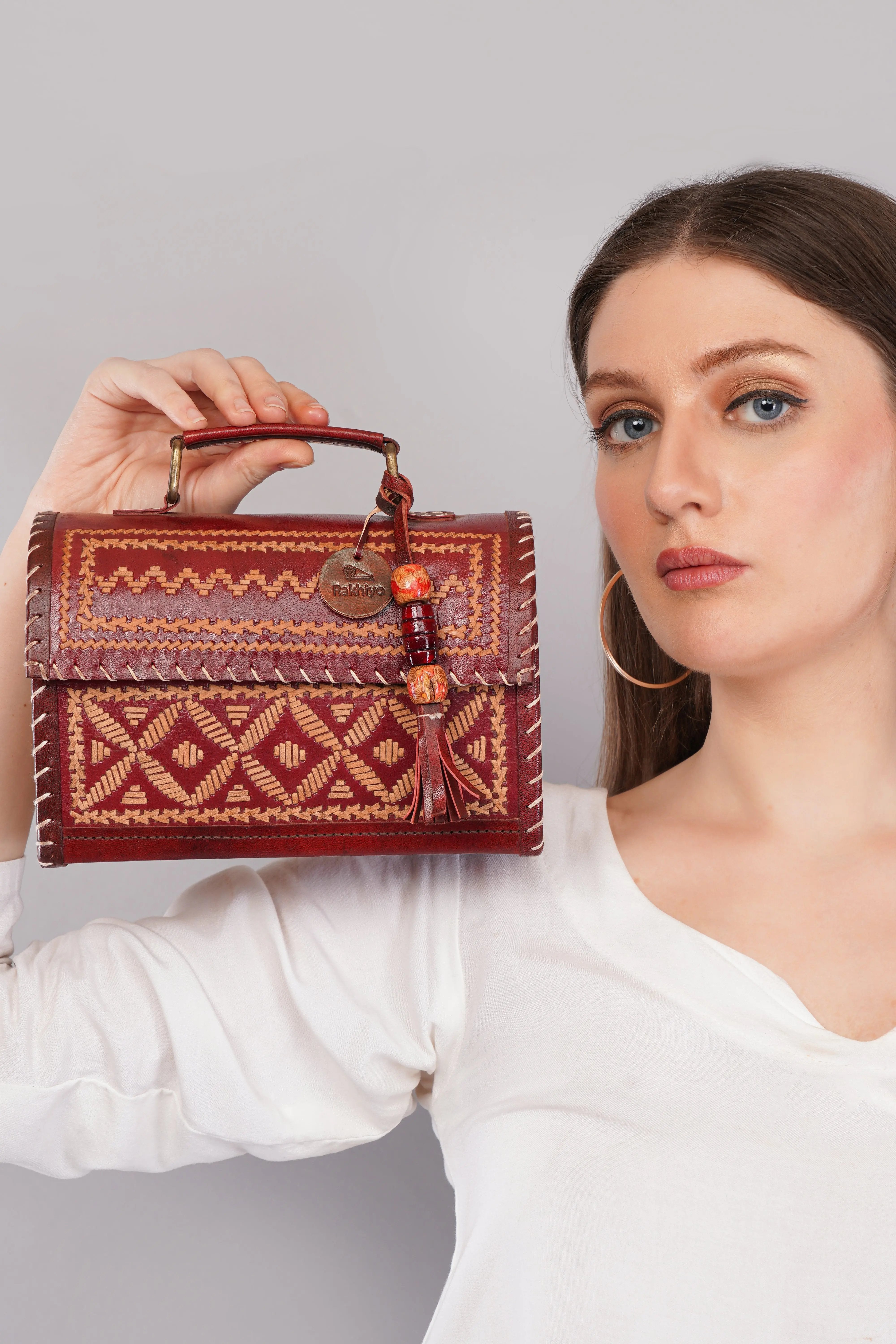 Brown Kutchhi Hut - The Sling RAKHIYO