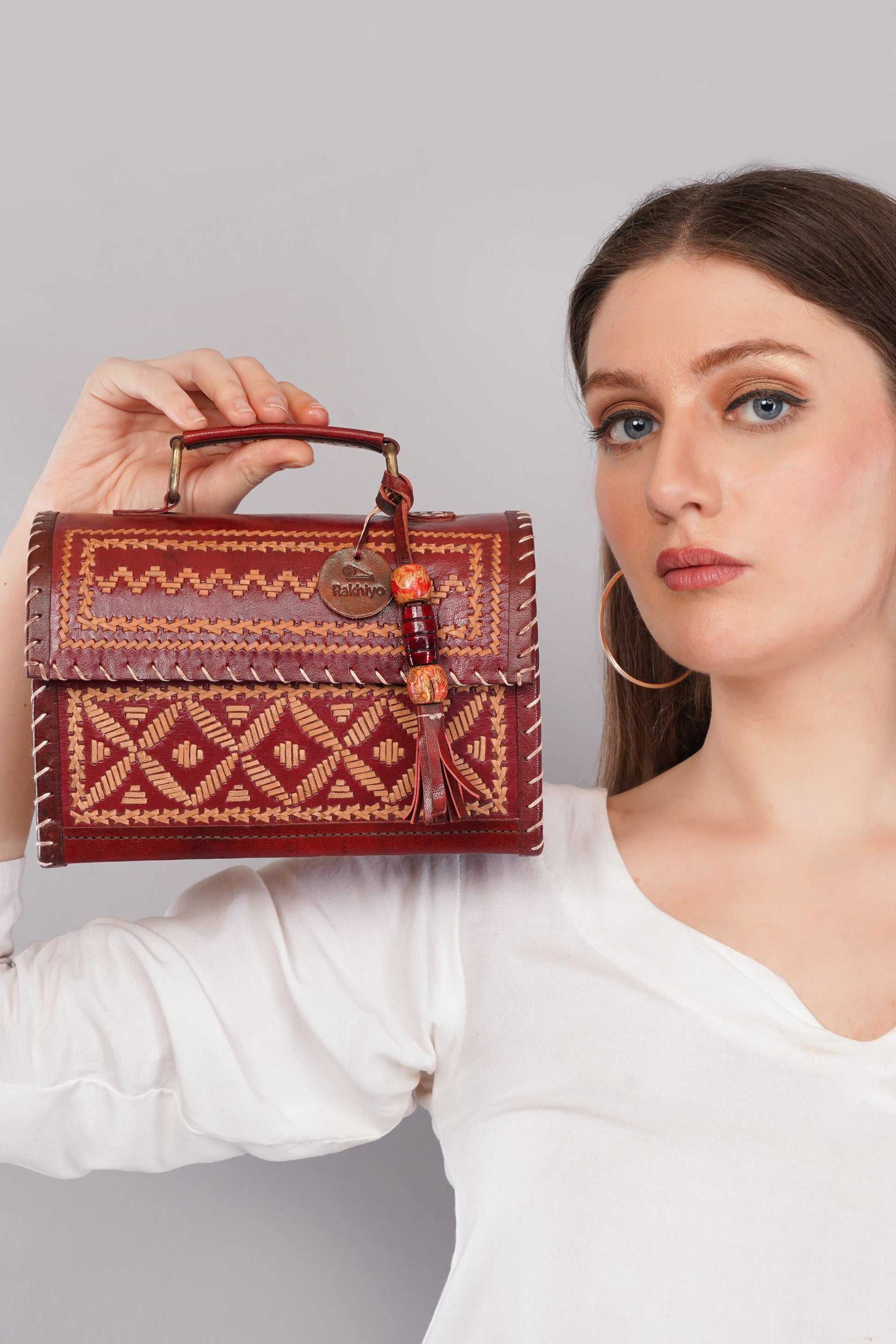 Brown Kutchhi Hut - The Sling RAKHIYO