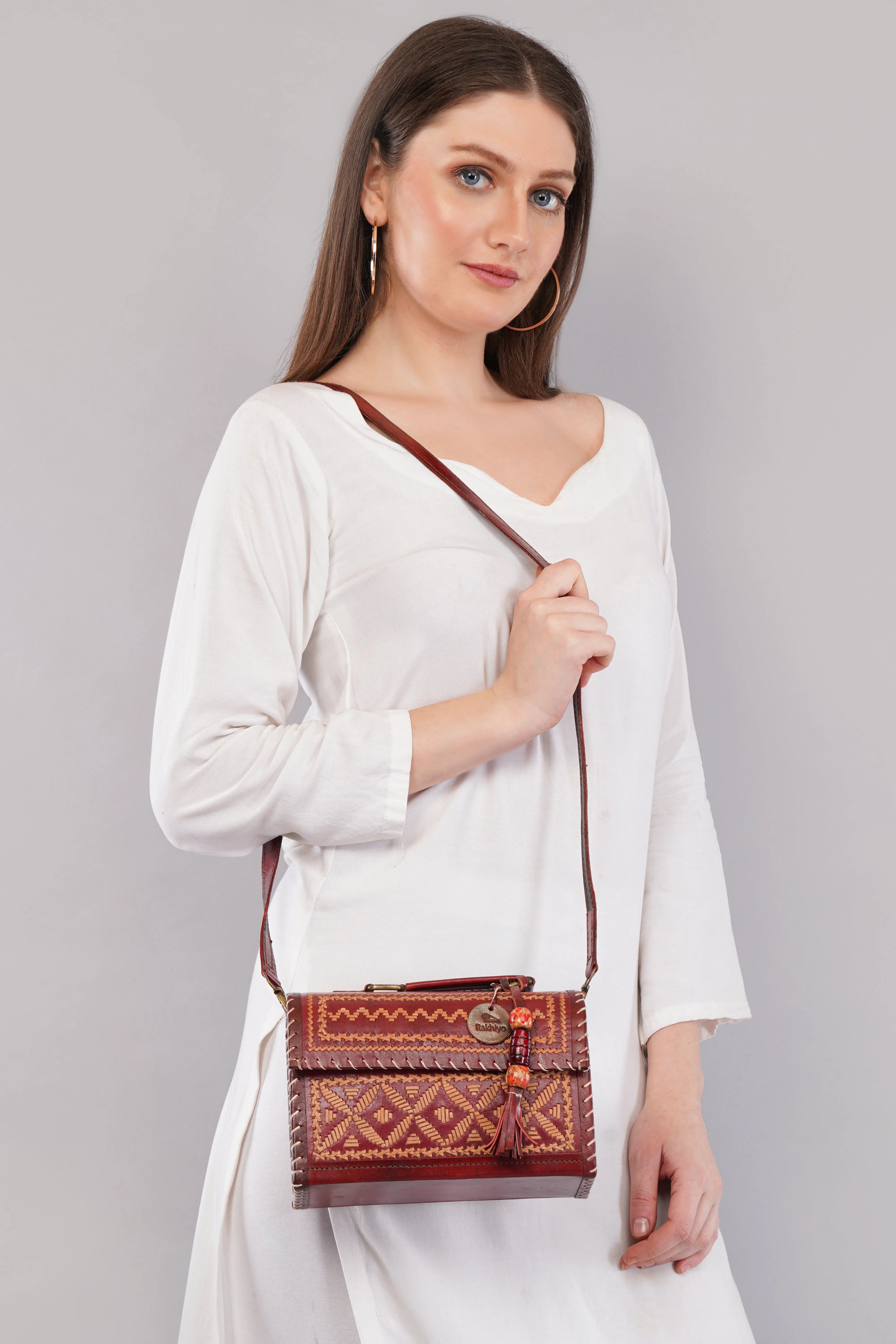 Brown Kutchhi Hut - The Sling RAKHIYO