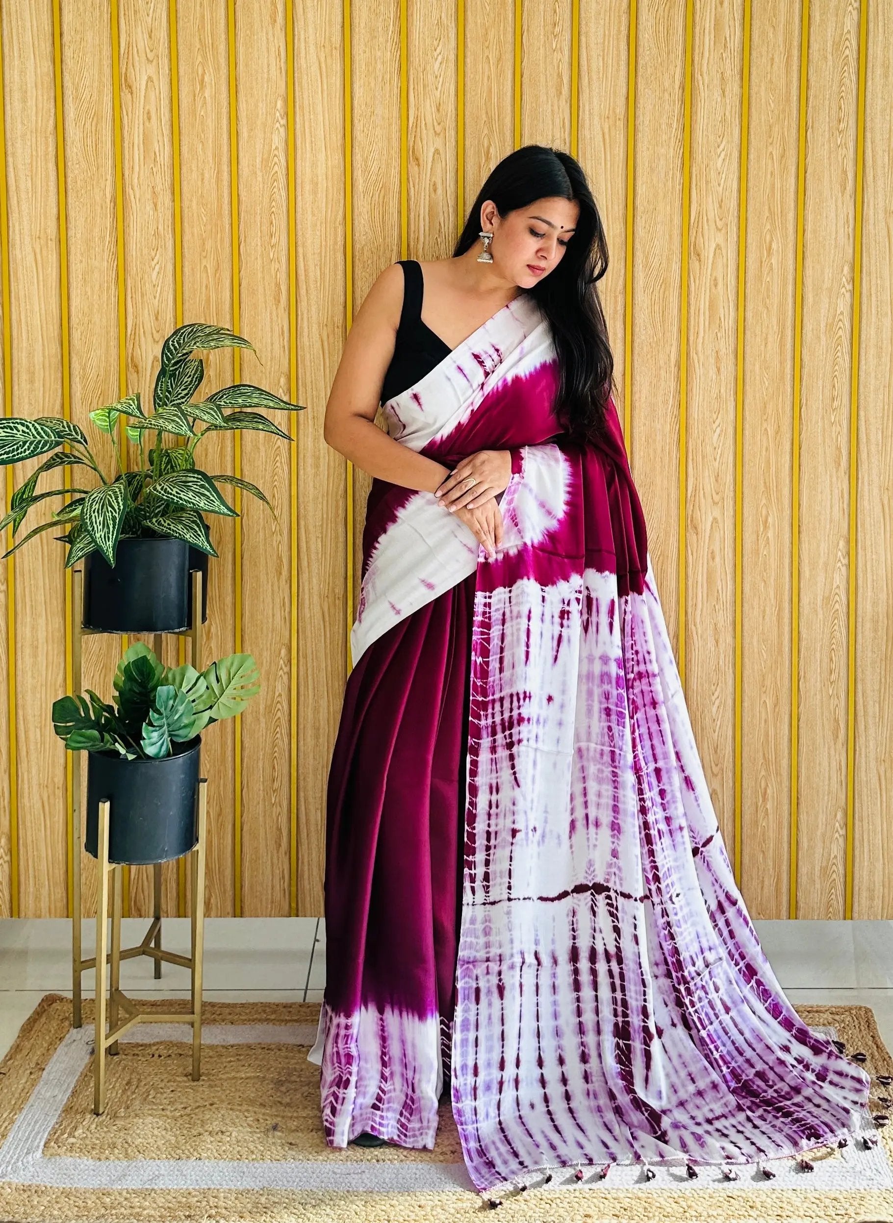 Modal Silk Sibori Saree RAKHIYO