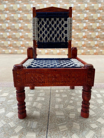 Khatli/Wooden Chair With Back Support RAKHIYO