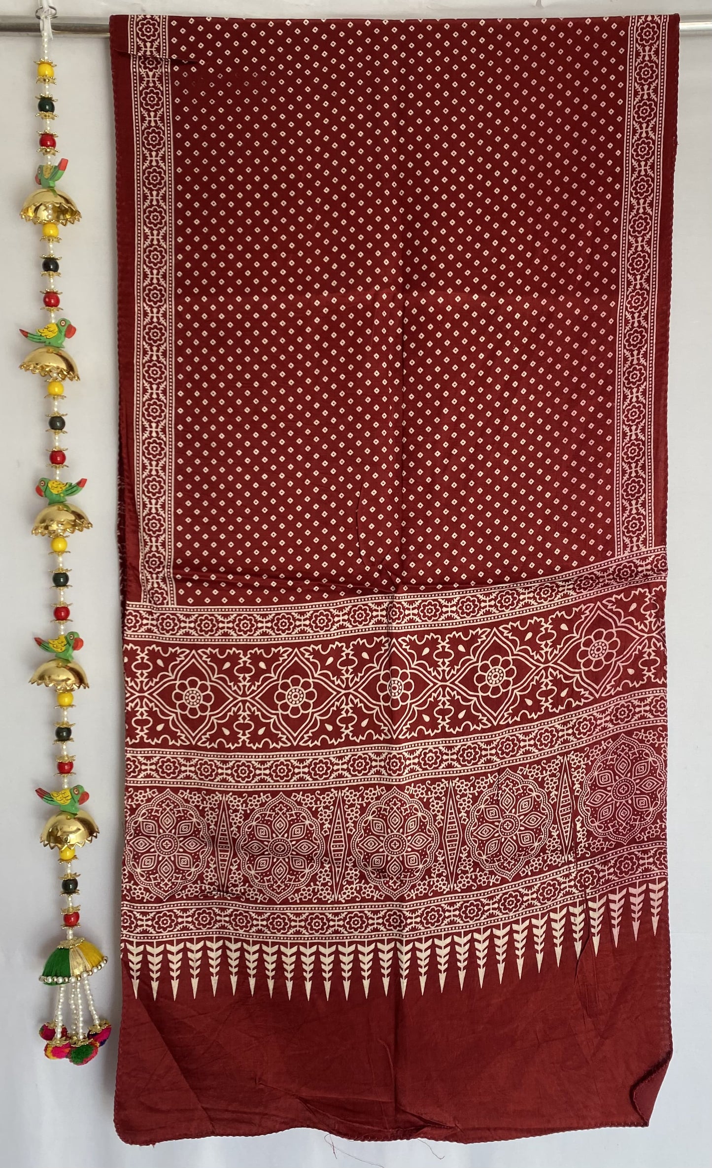 Bandhani Mashroo Stoles