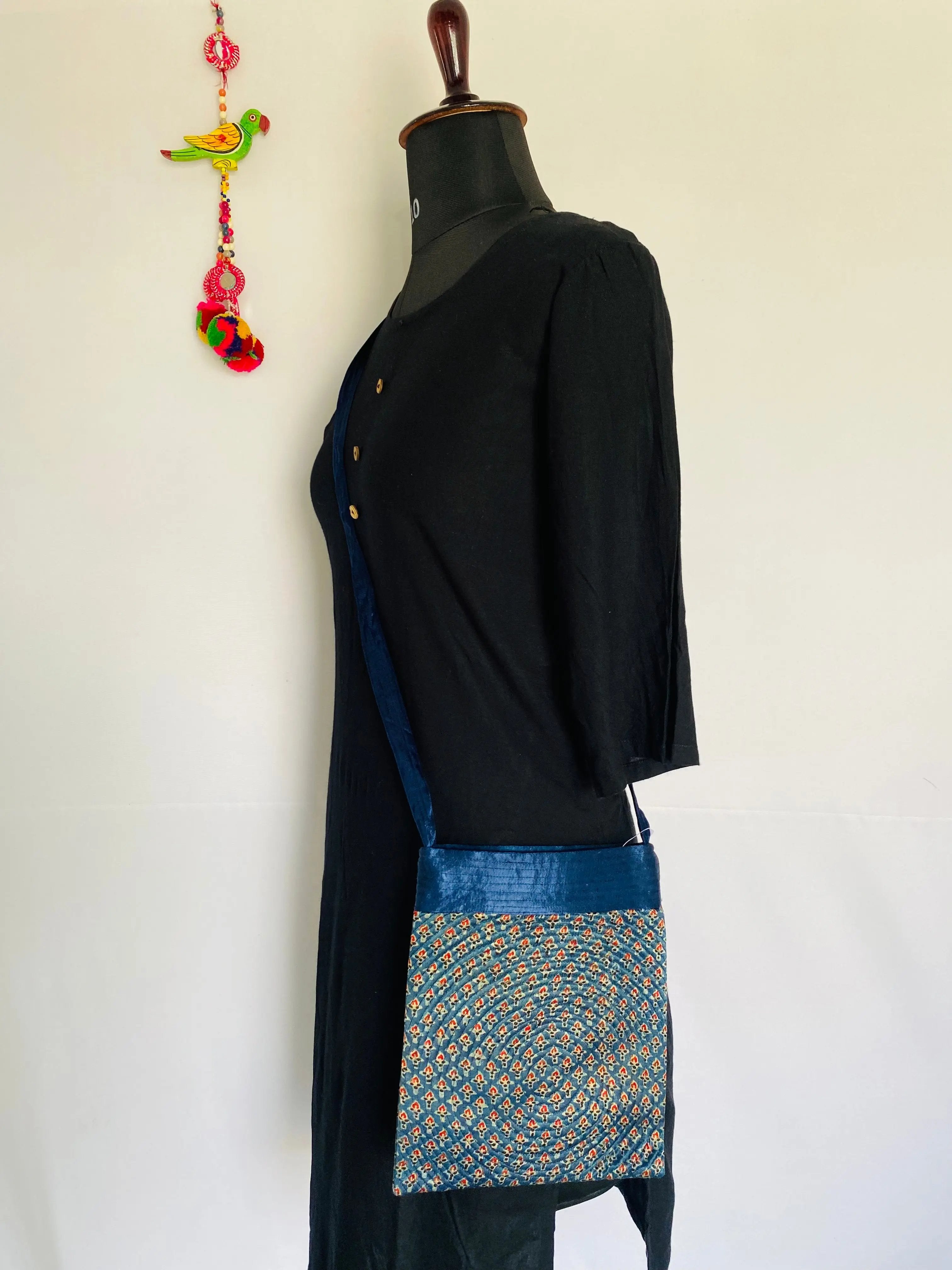 Ajarakh Mushroo Sling Bag RAKHIYO