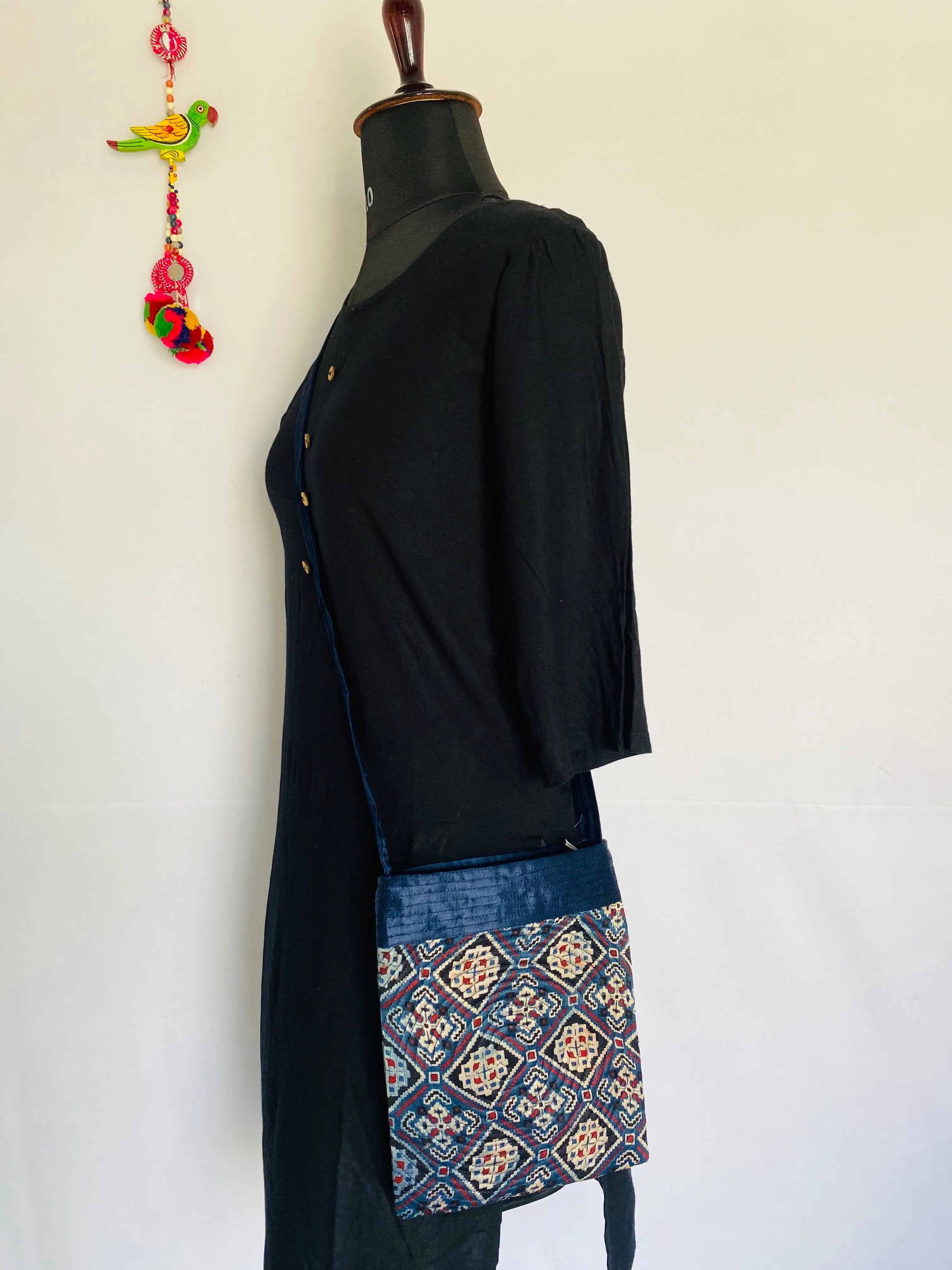 Ajarakh Mushroo Sling Bag RAKHIYO