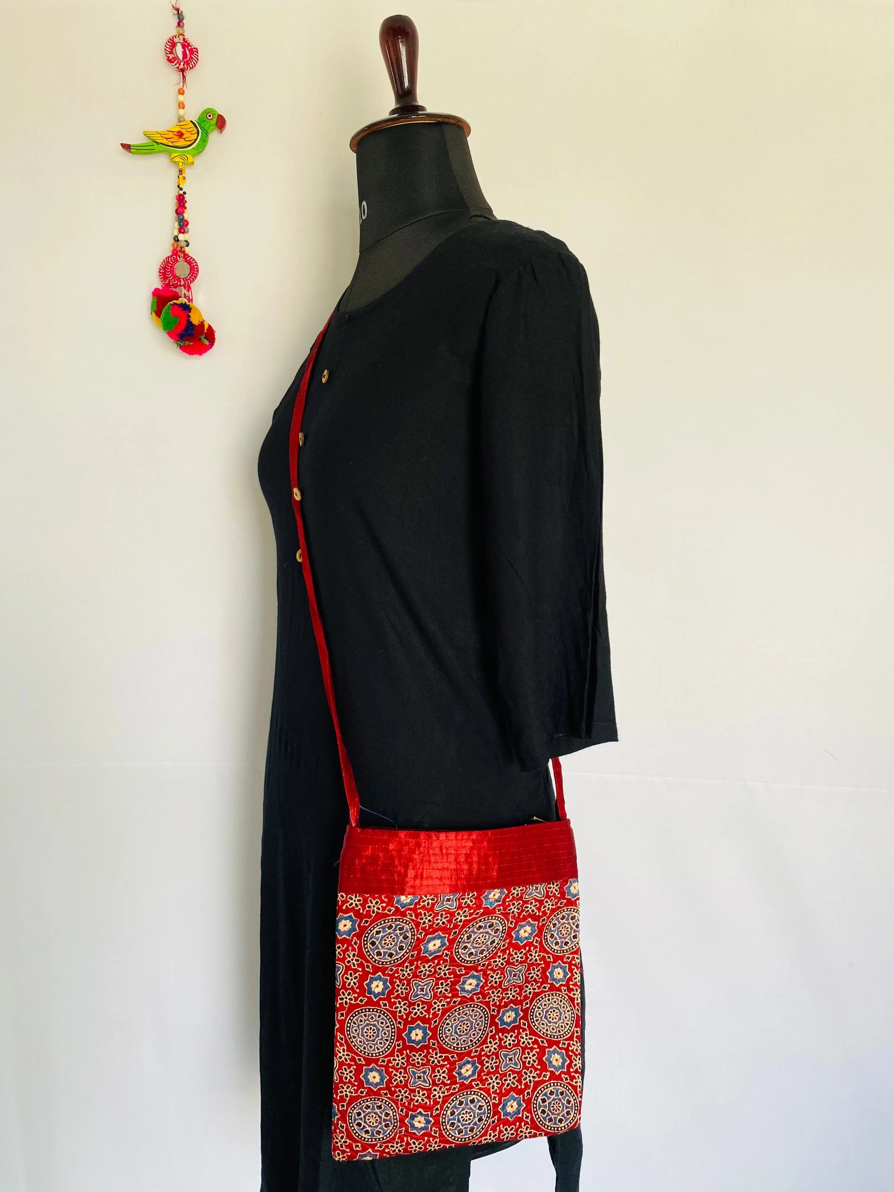 Ajarakh Mushroo Sling Bag RAKHIYO