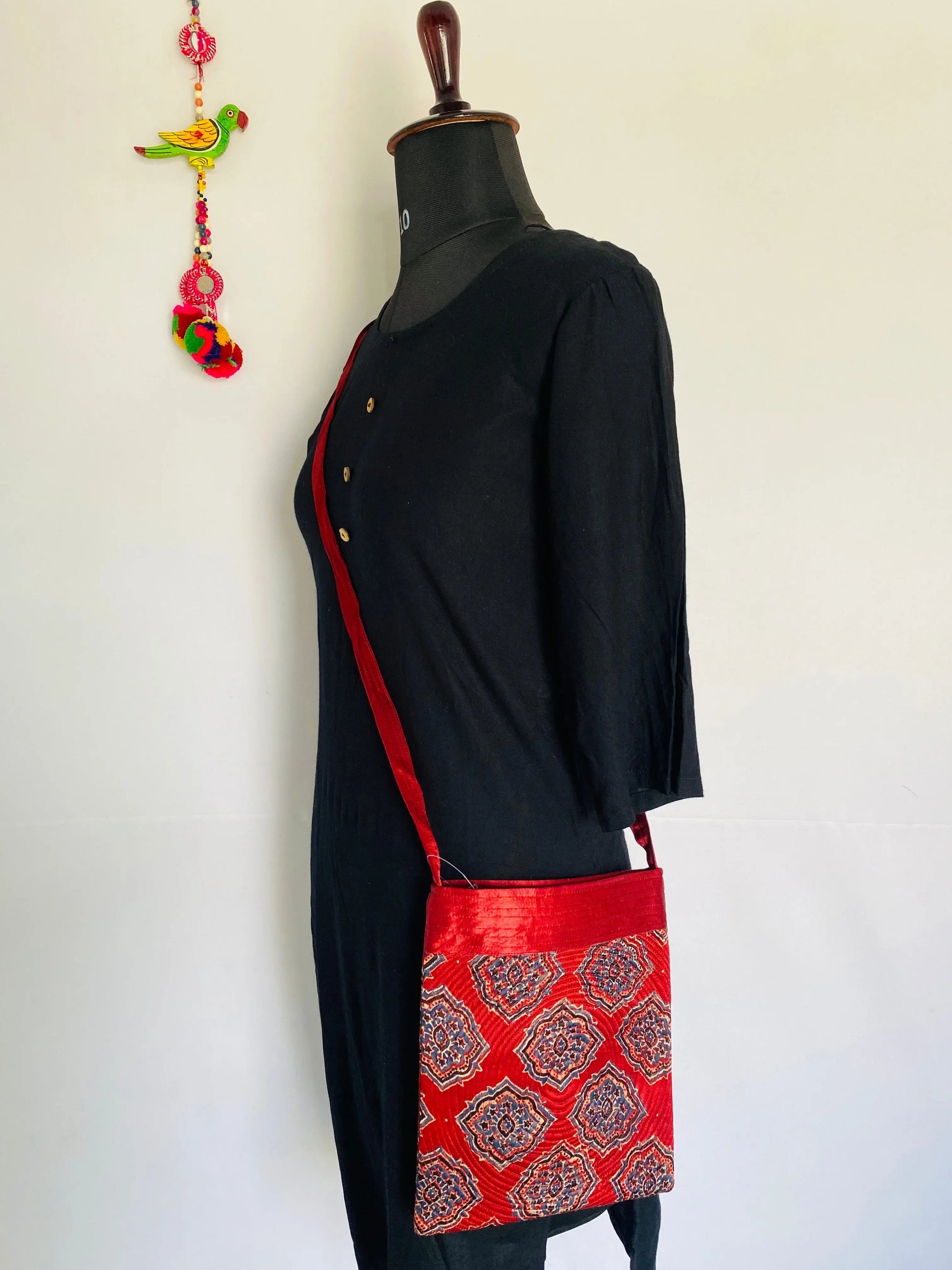 Ajarakh Mushroo Sling Bag RAKHIYO