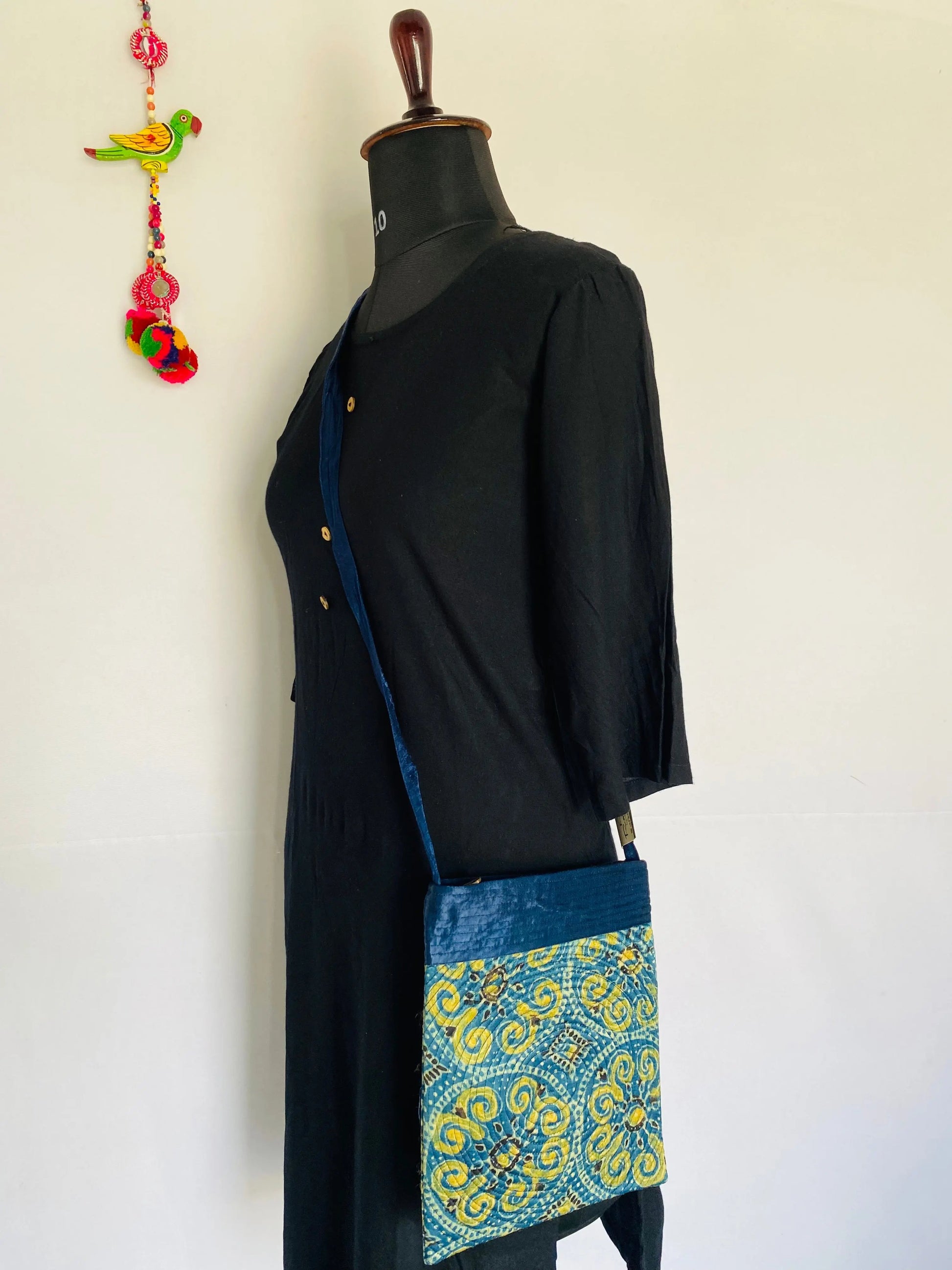 Ajarakh Mushroo Sling Bag RAKHIYO