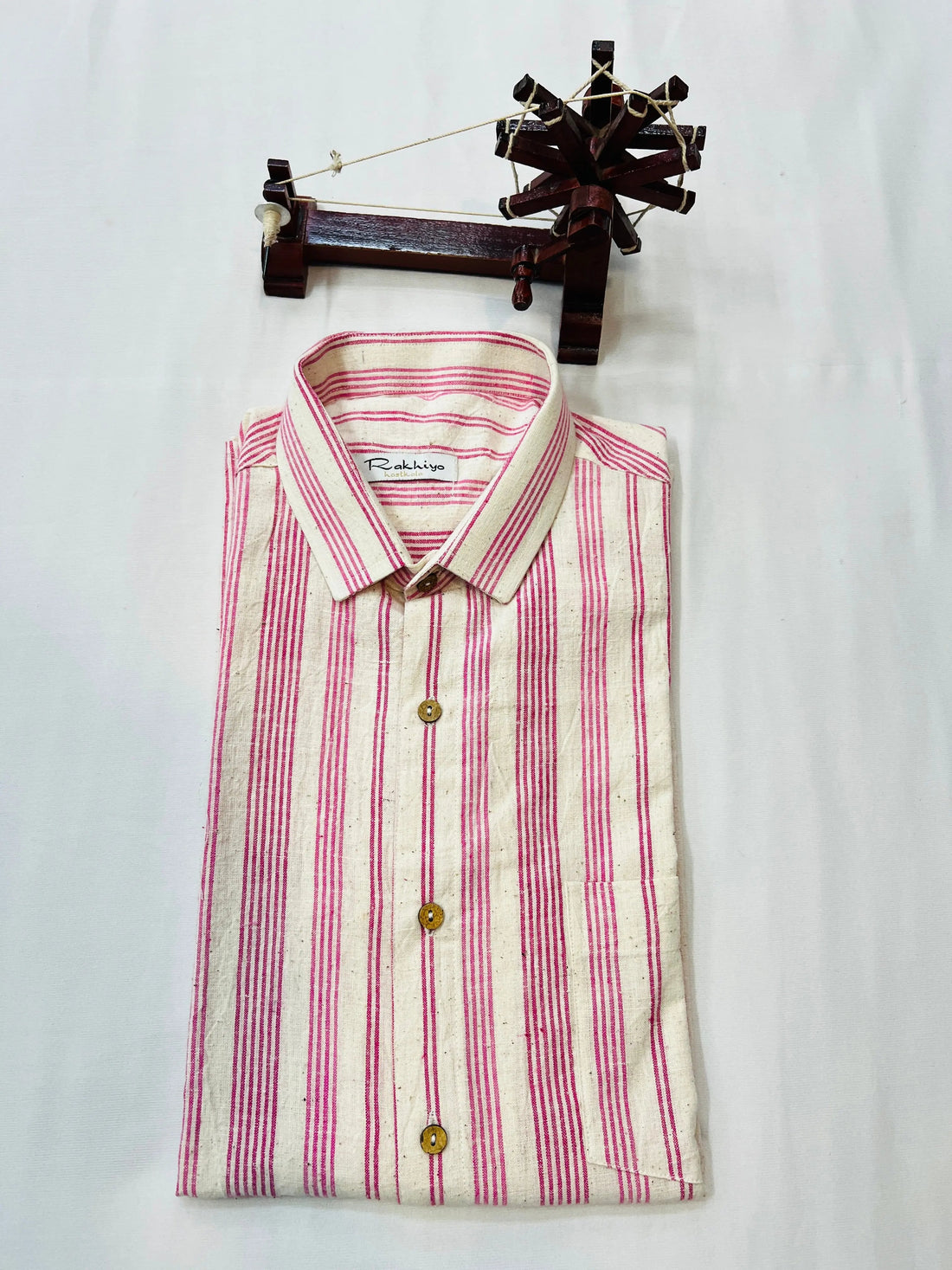 Pink lining Kala Cotton Full Sleeve Shirt RAKHIYO