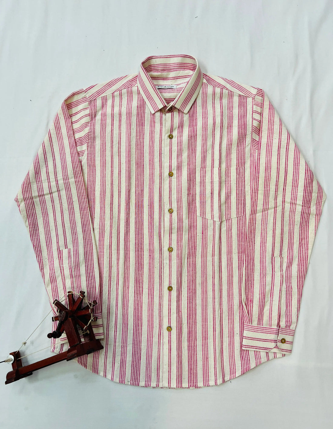 Pink lining Kala Cotton Full Sleeve Shirt RAKHIYO