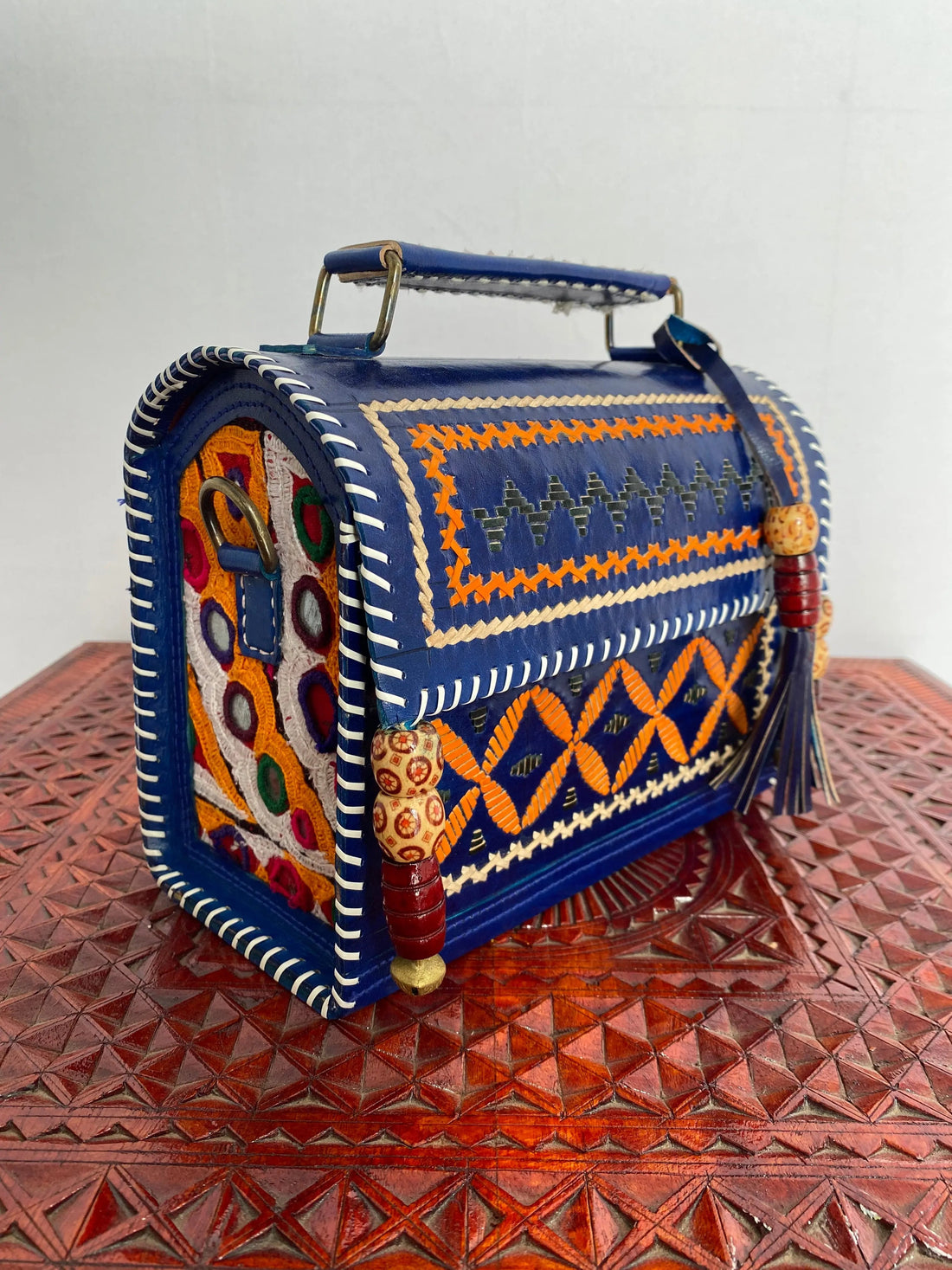 Blue Antique Hut - The Sling RAKHIYO