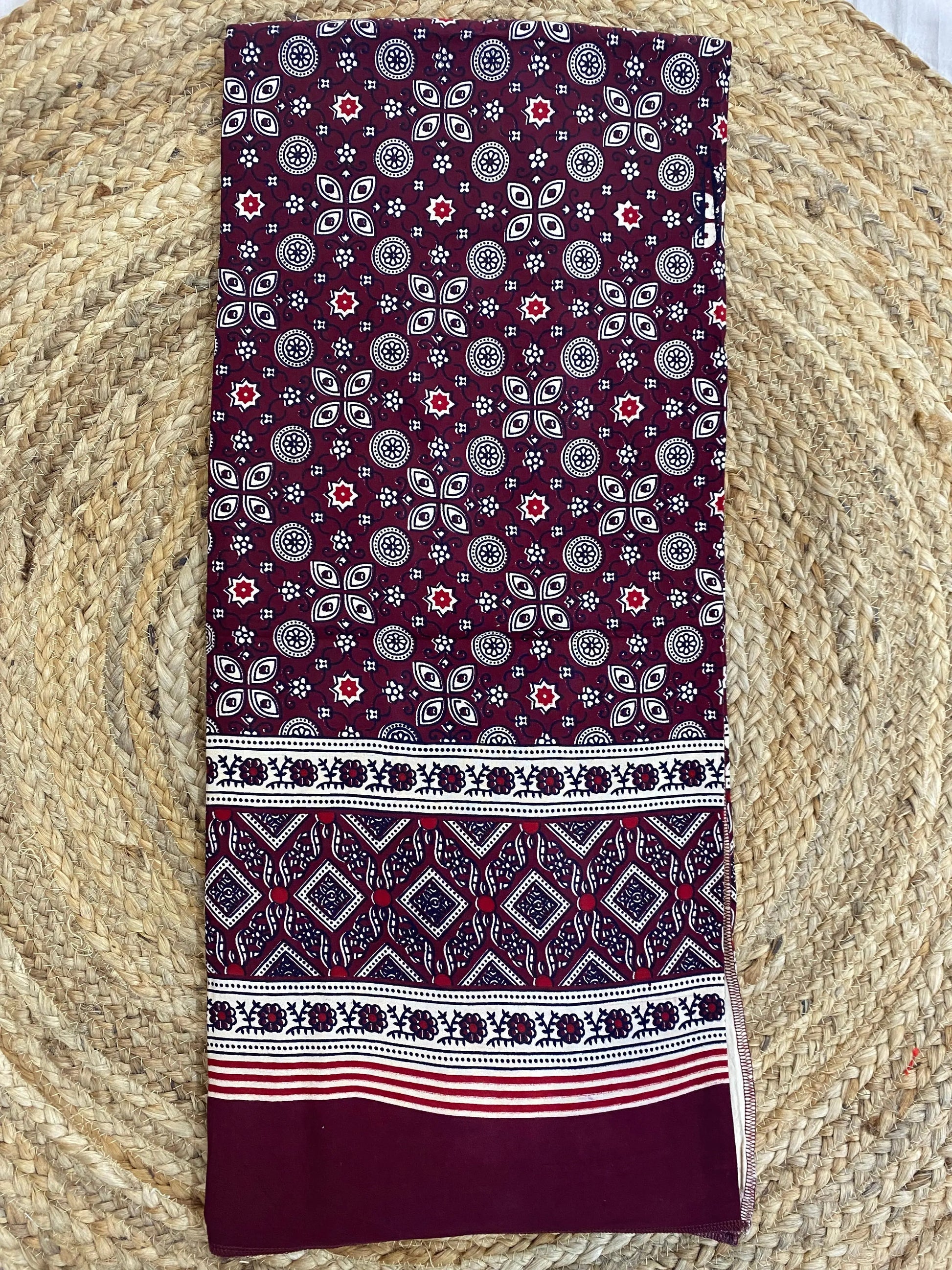Ajarakh Soft Cotton Spread/Chadar RAKHIYO