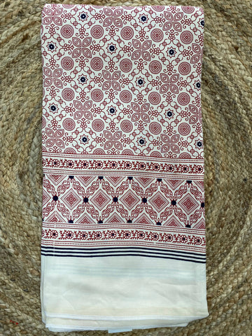 Ajarakh Soft Cotton Spread/Chadar RAKHIYO
