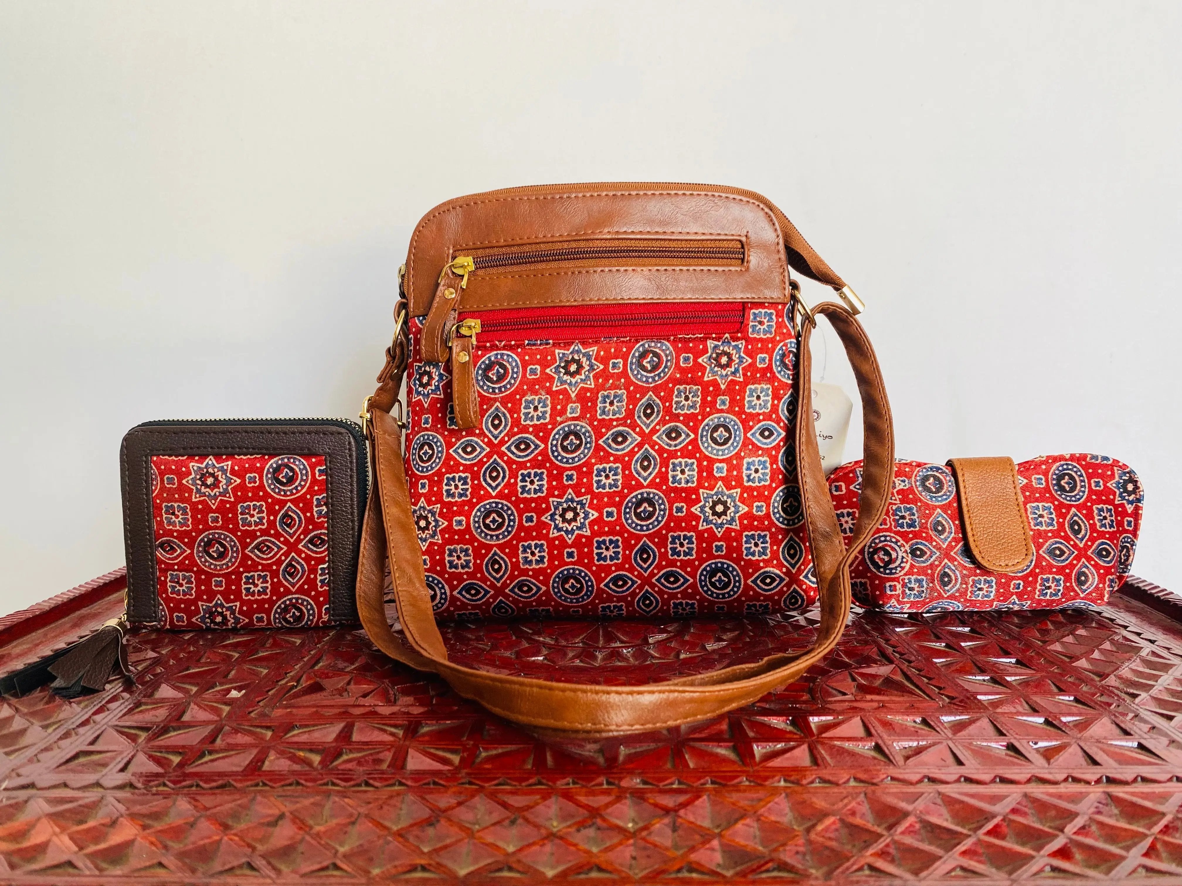 Ajarakh Sling 3 Piece Combo RAKHIYO