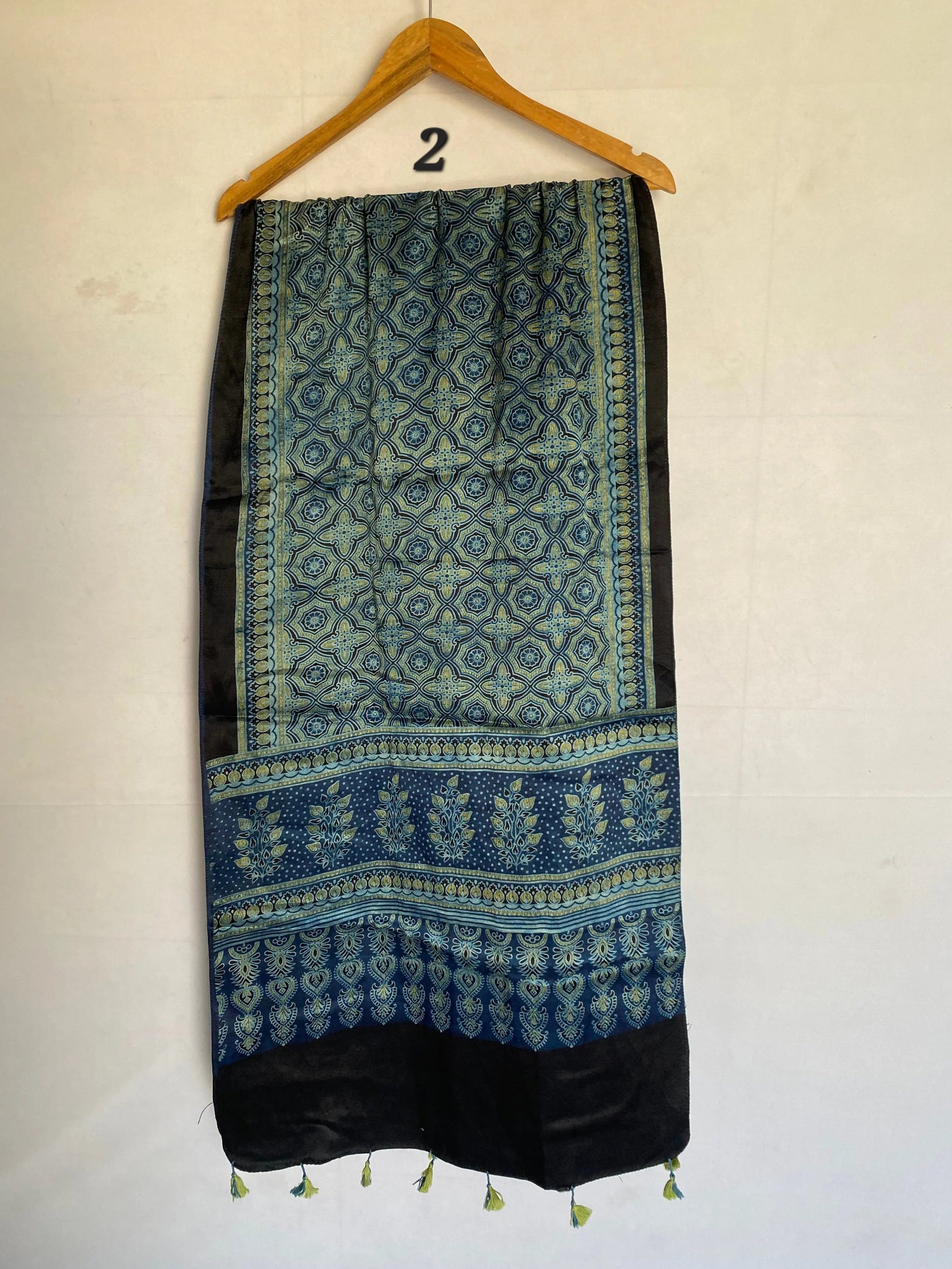 Ajarakh Mashroo Tessal Stoles RAKHIYO