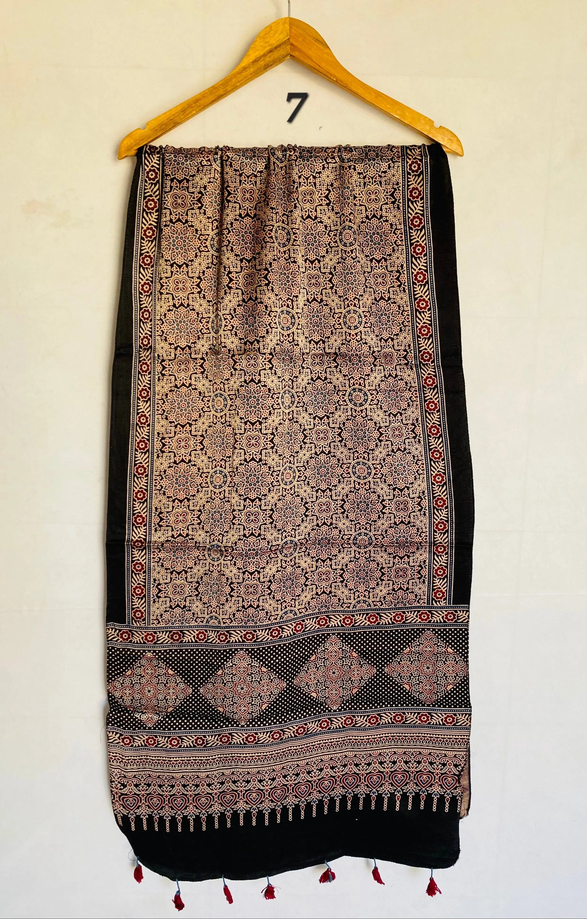 Ajarakh Mashroo Tessal Stoles RAKHIYO