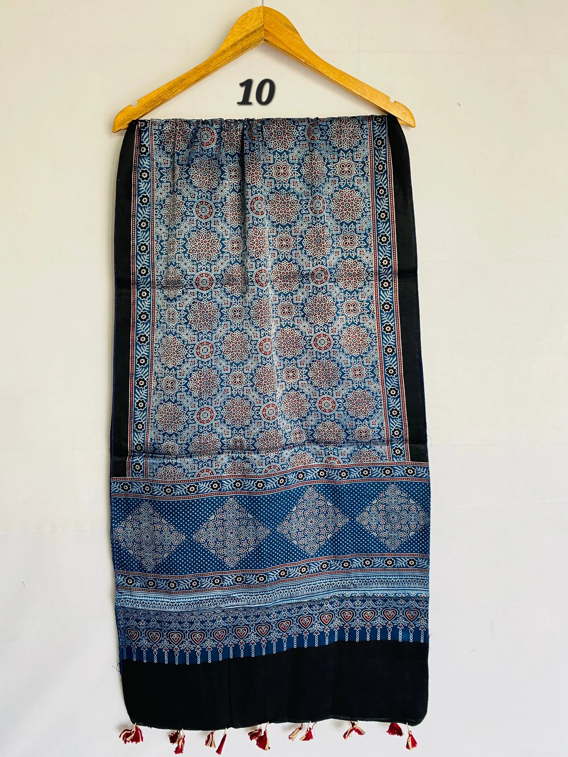 Ajarakh Mashroo Tessal Stoles RAKHIYO