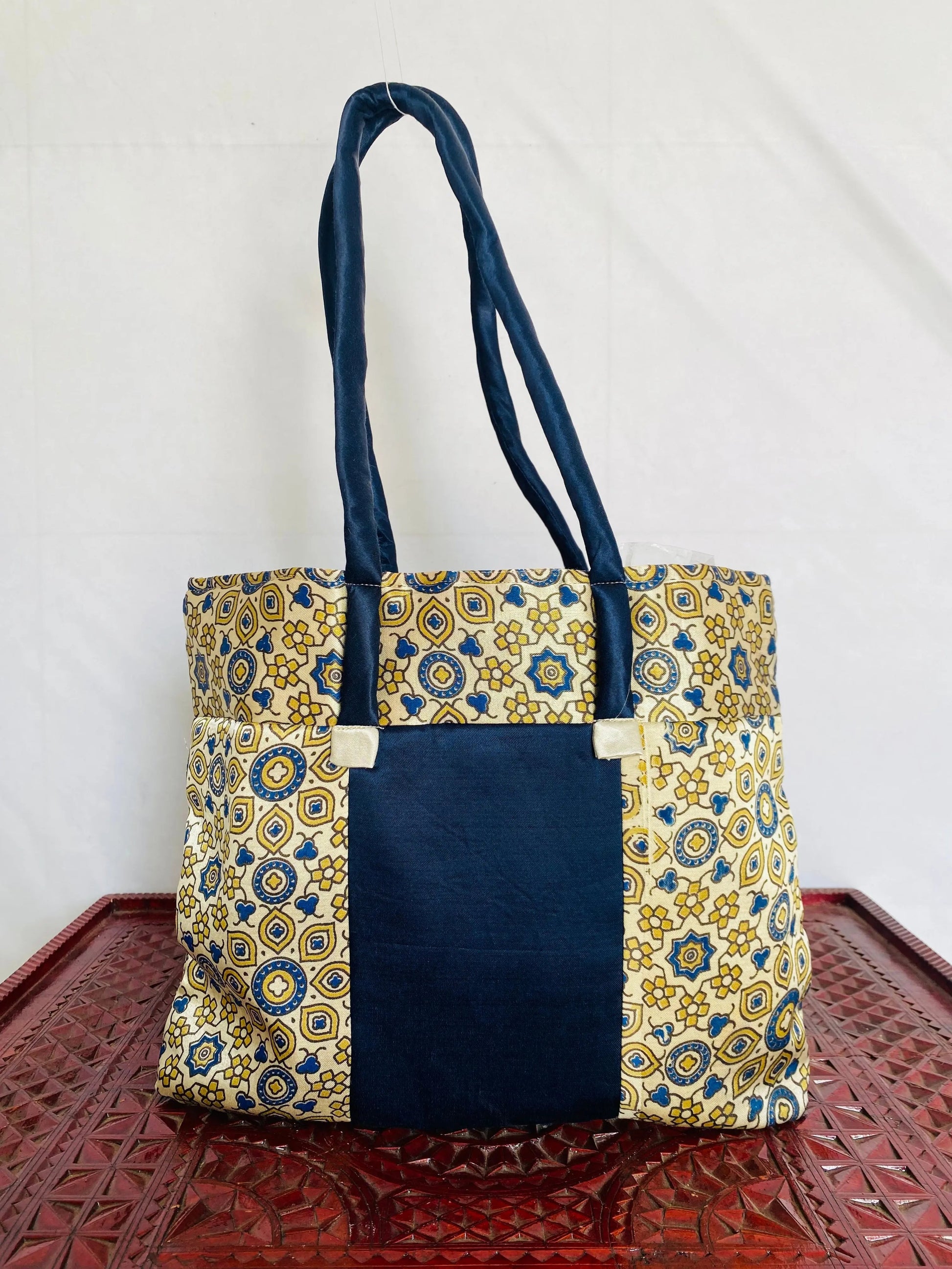 Ajarakh Mashroo Bag RAKHIYO