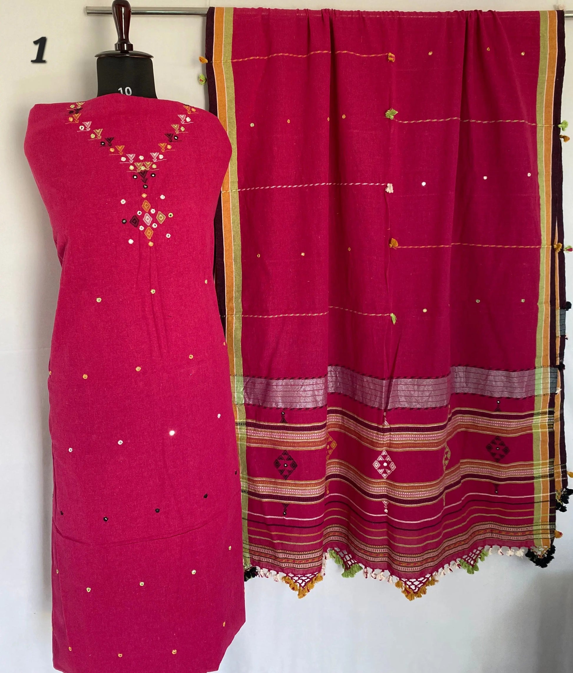 Bhujodi Kala Cotton Suit Material RAKHIYO