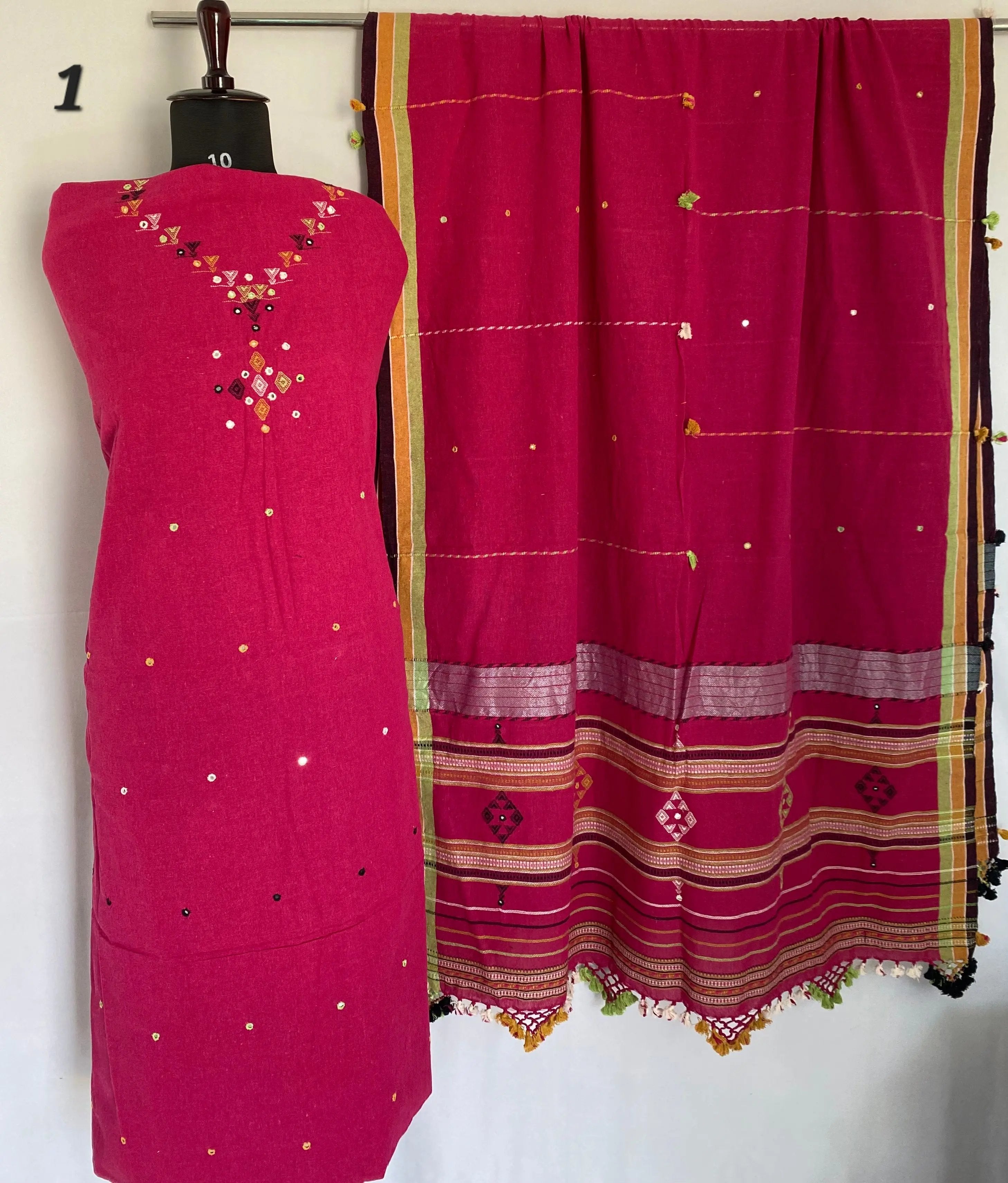 Bhujodi Kala Cotton Suit Material RAKHIYO