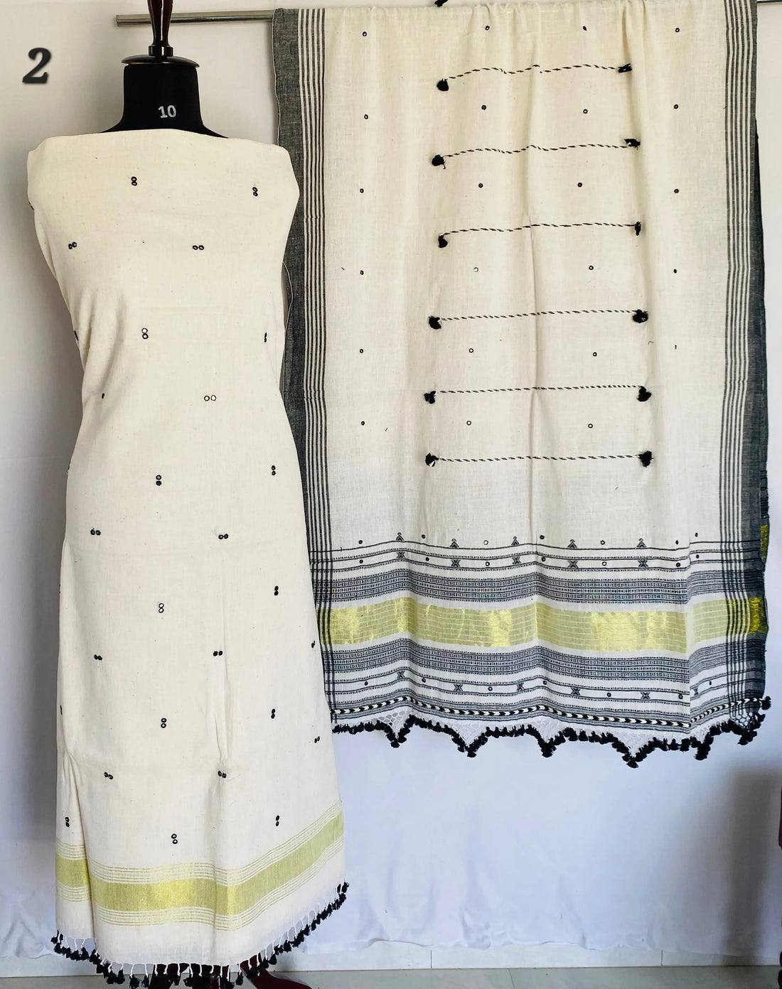 Bhujodi Kala Cotton Suit Material RAKHIYO