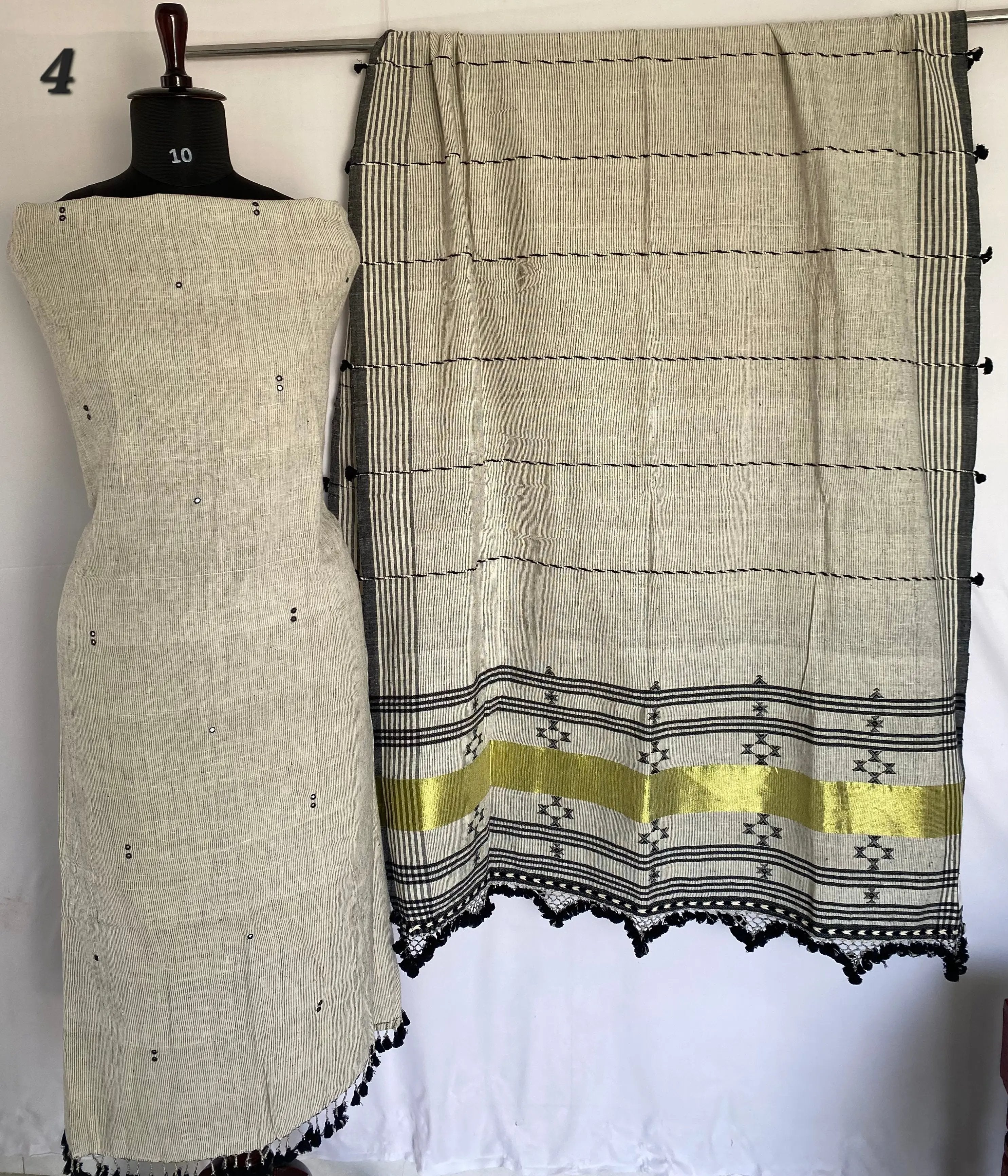 Bhujodi Kala Cotton Suit Material RAKHIYO