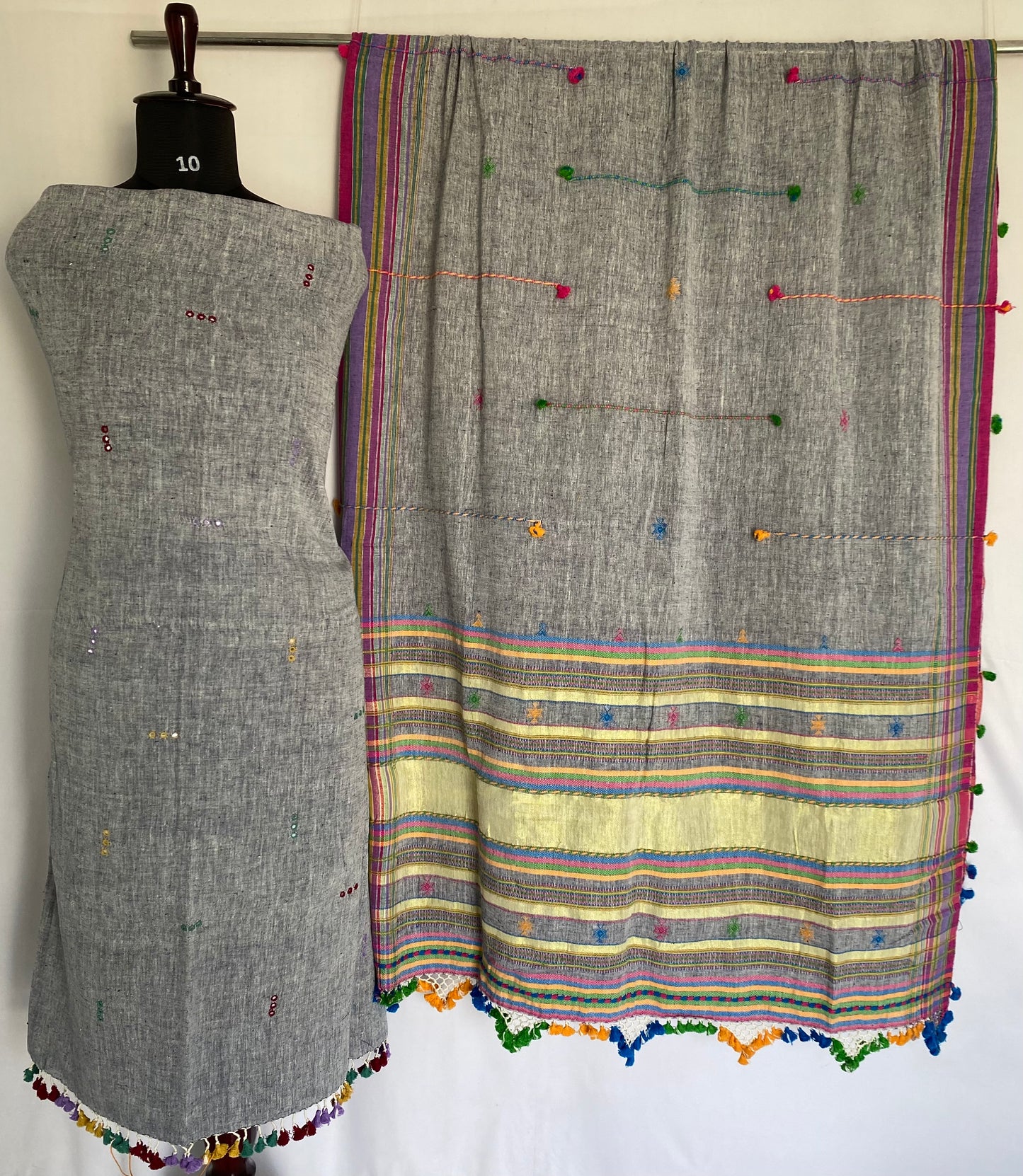 Bhujodi Kala Cotton Suit Material