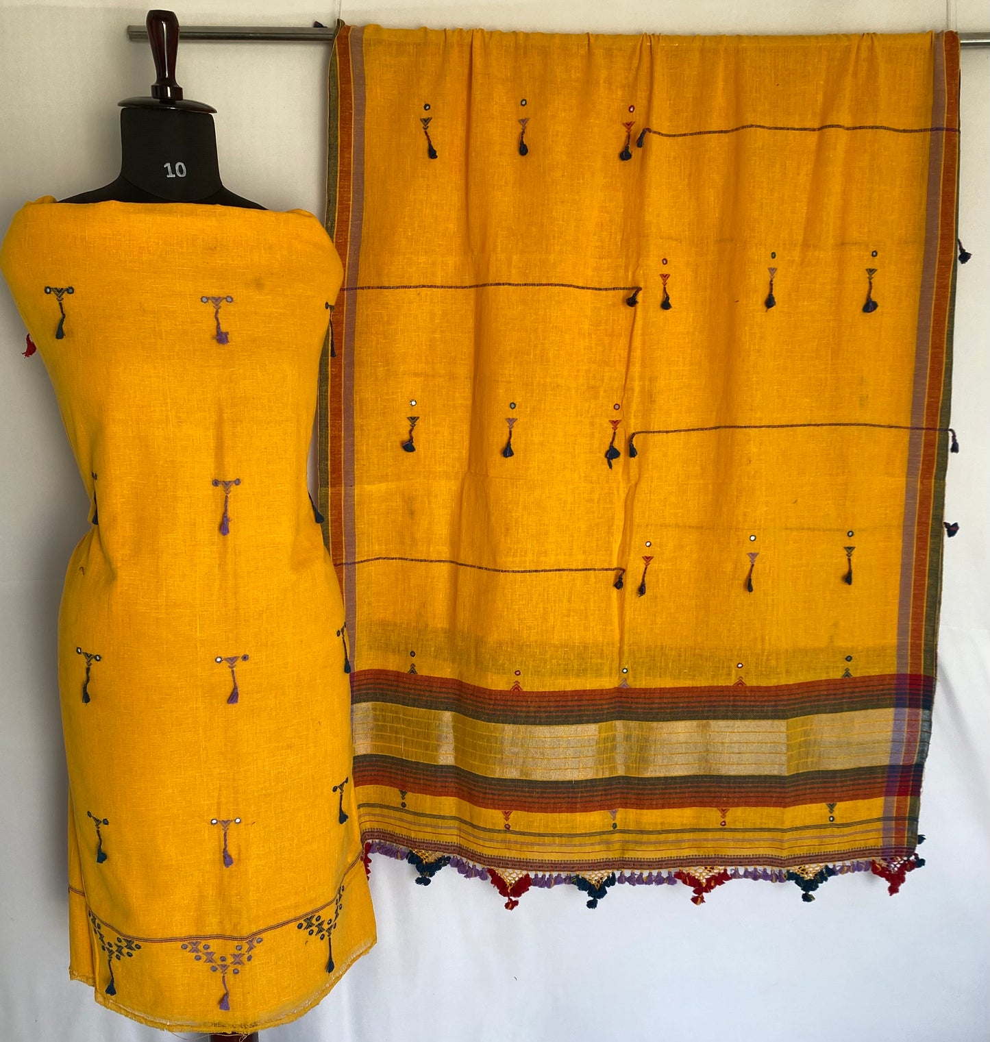 Bhujodi Kala Cotton Suit Material