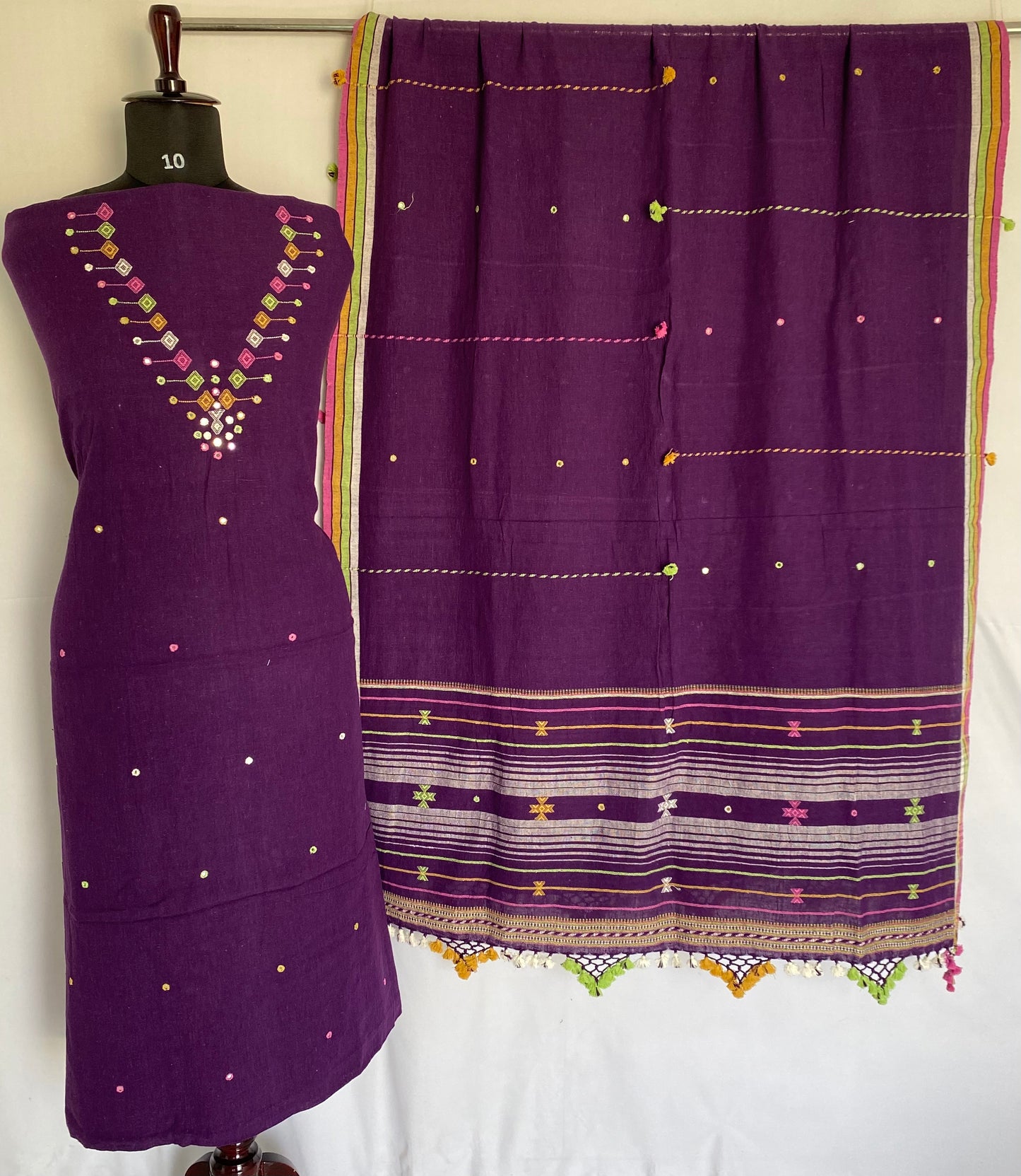 Bhujodi Kala Cotton Suit Material