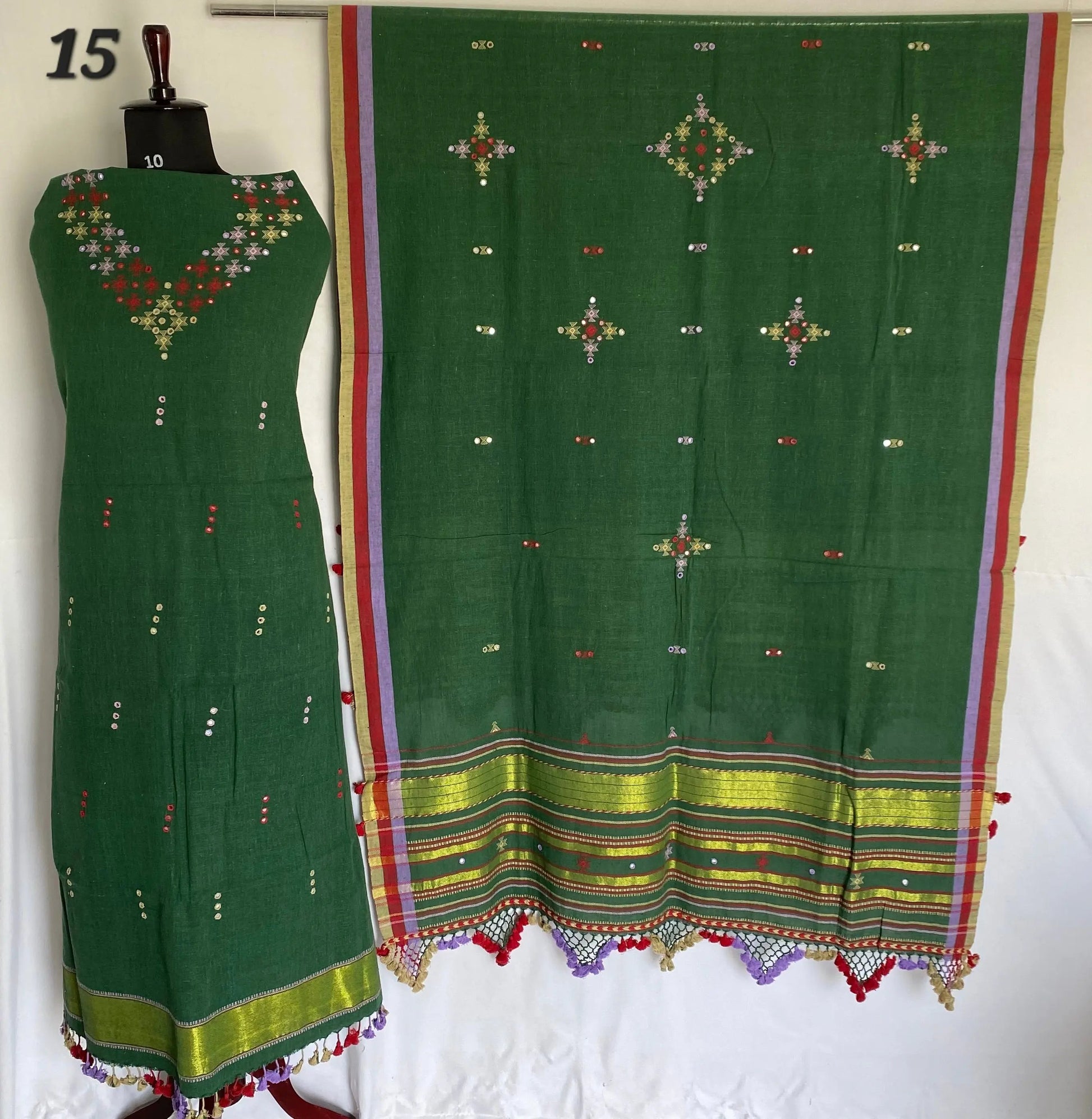 Bhujodi Kala Cotton Suit Material RAKHIYO