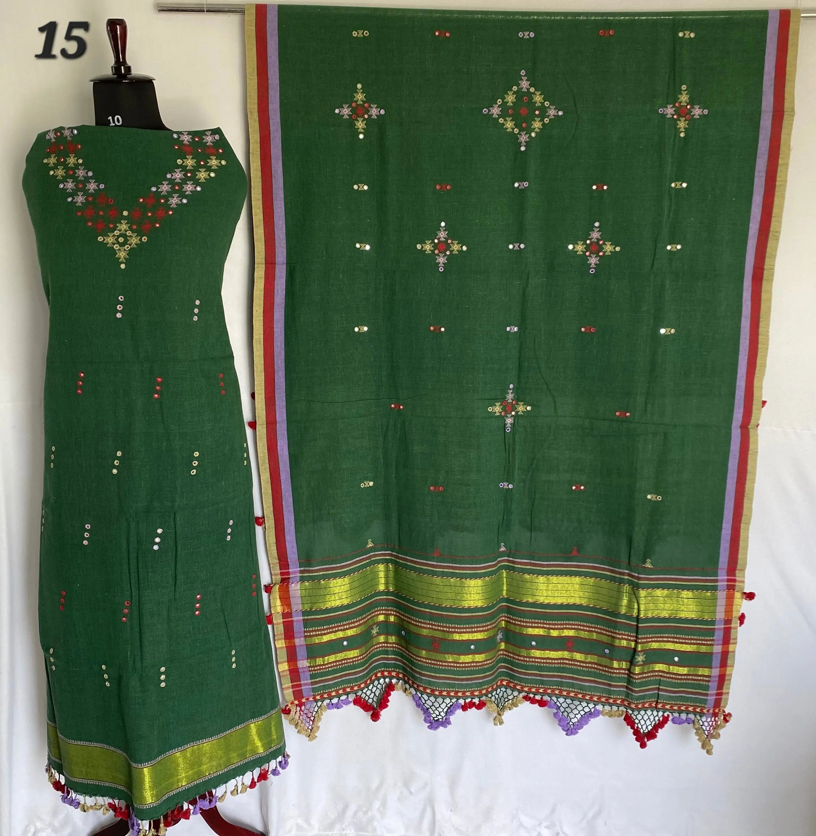 Bhujodi Kala Cotton Suit Material RAKHIYO