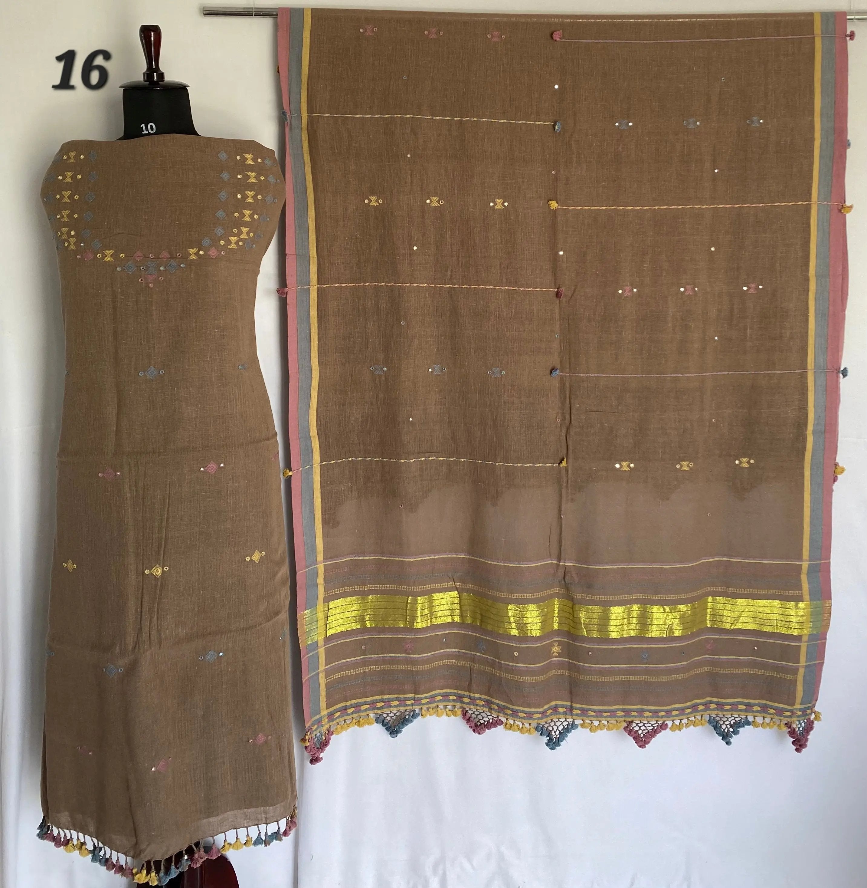 Bhujodi Kala Cotton Suit Material RAKHIYO