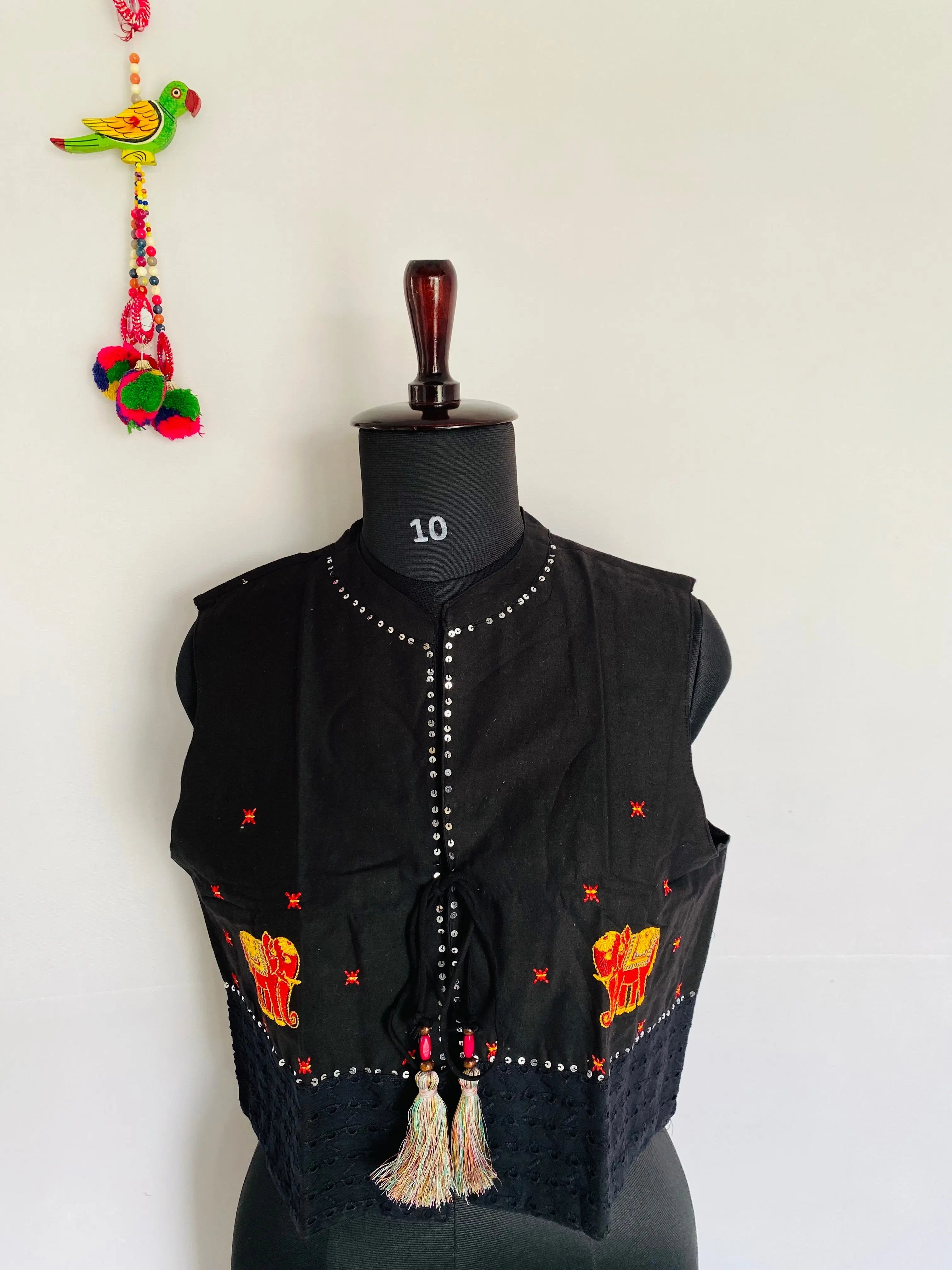 Black Hathi Jacket RAKHIYO