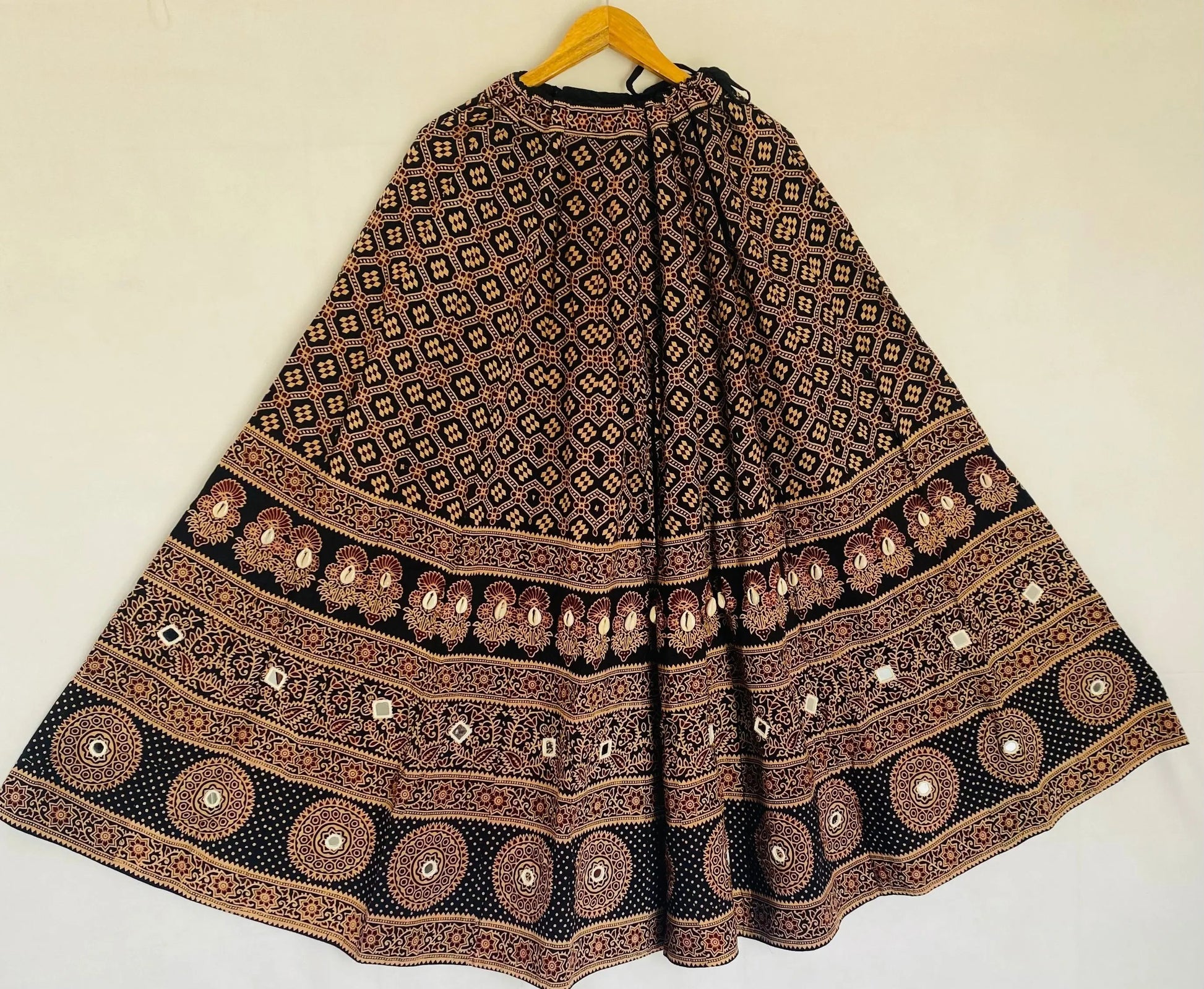 Cotton Ajarakh Kodi Skirt RAKHIYO