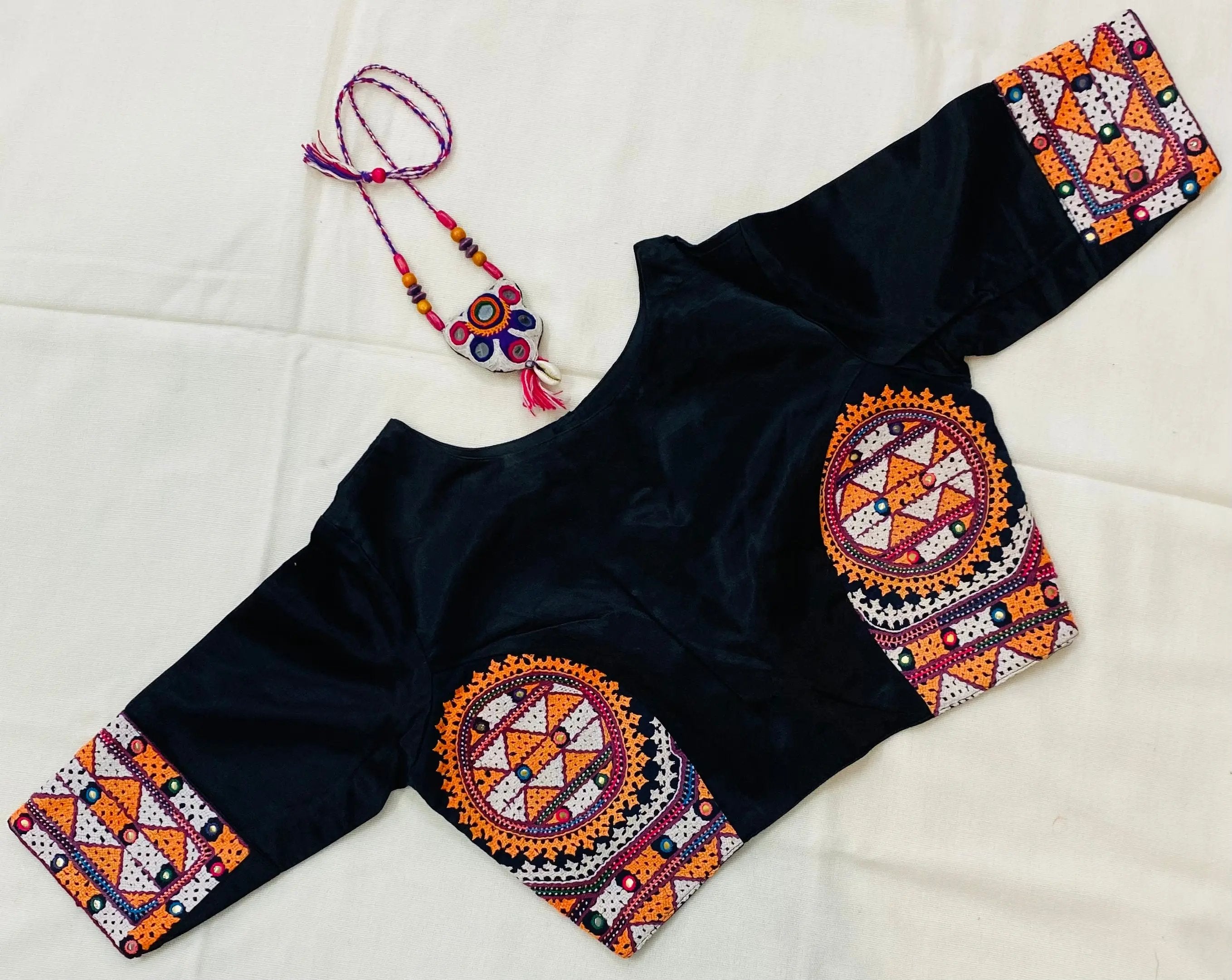Mashroo Kutchi Handwork Blouse RAKHIYO