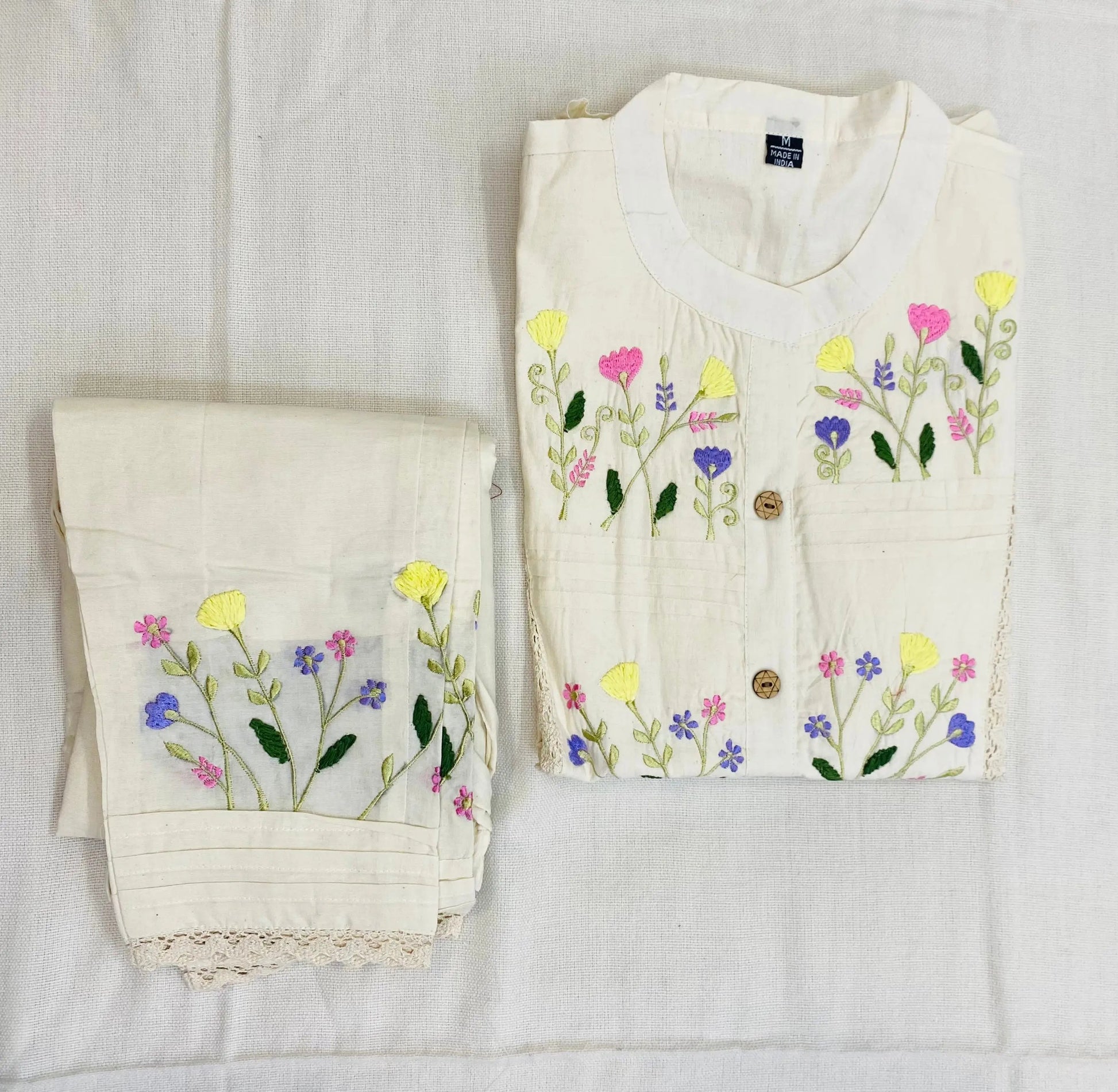 Thread Work Co-ord Set RAKHIYO