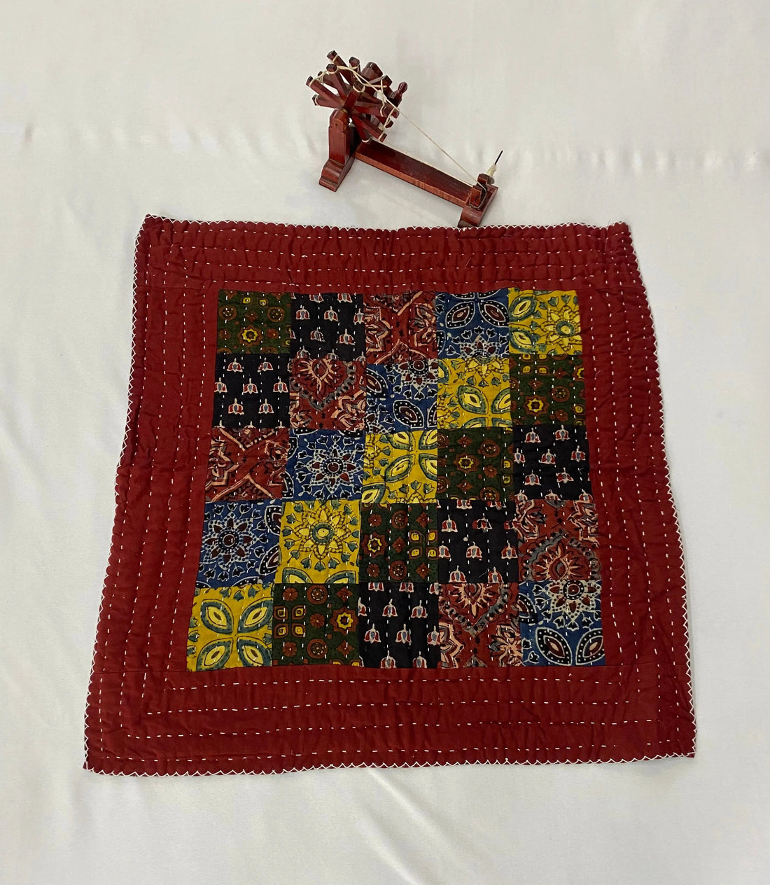 Ajarakh Patchwork Aasan RAKHIYO