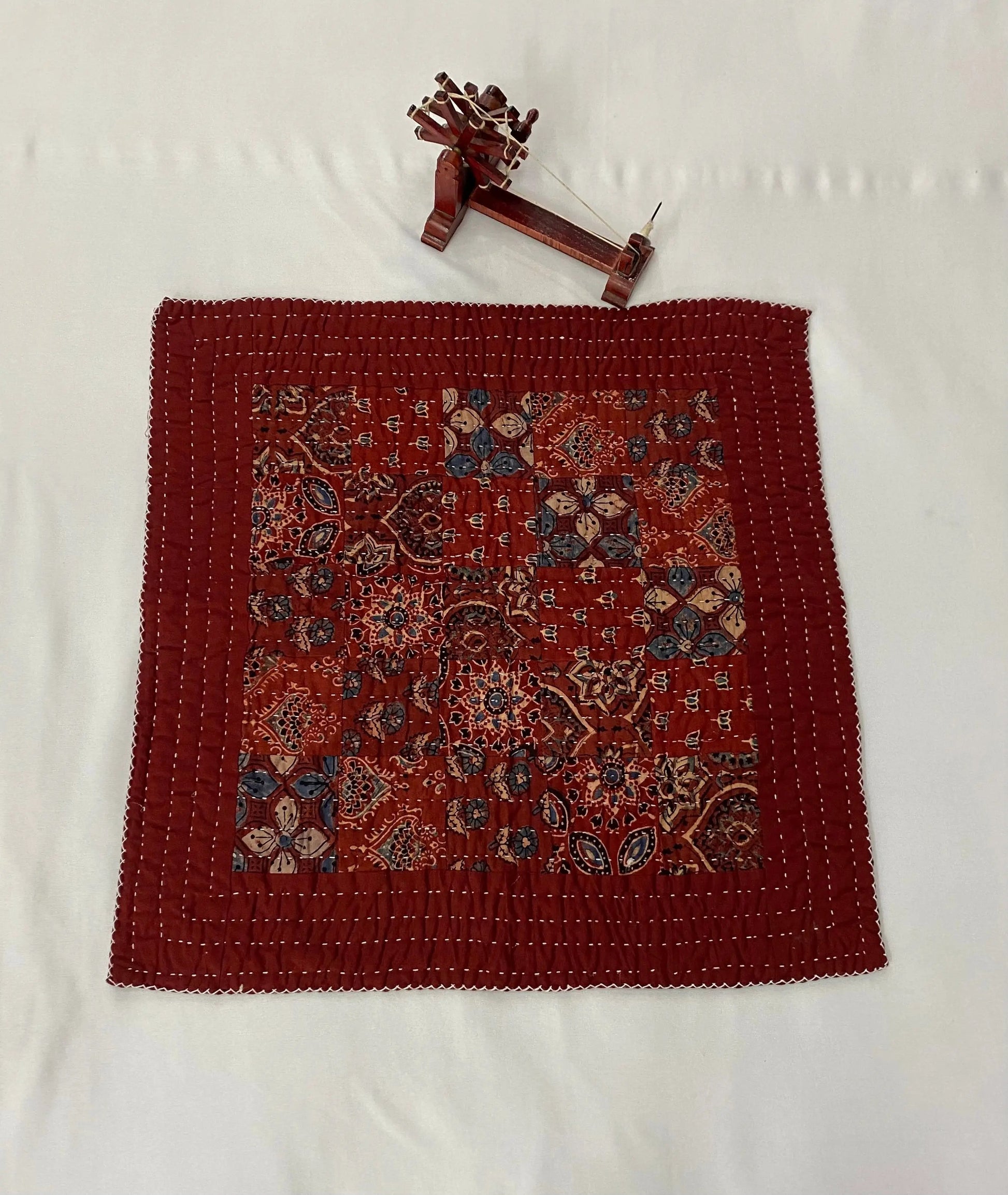 Ajarakh Patchwork Aasan RAKHIYO