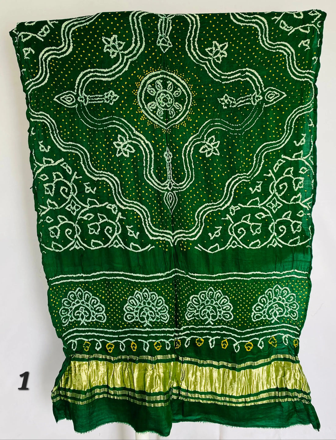 Rai Bandhej Gajji Silk Dupatta RAKHIYO