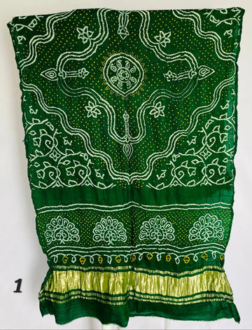 Rai Bandhej Gajji Silk Dupatta RAKHIYO