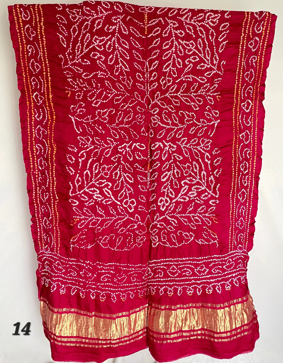 Rai Bandhej Gajji Silk Dupatta RAKHIYO