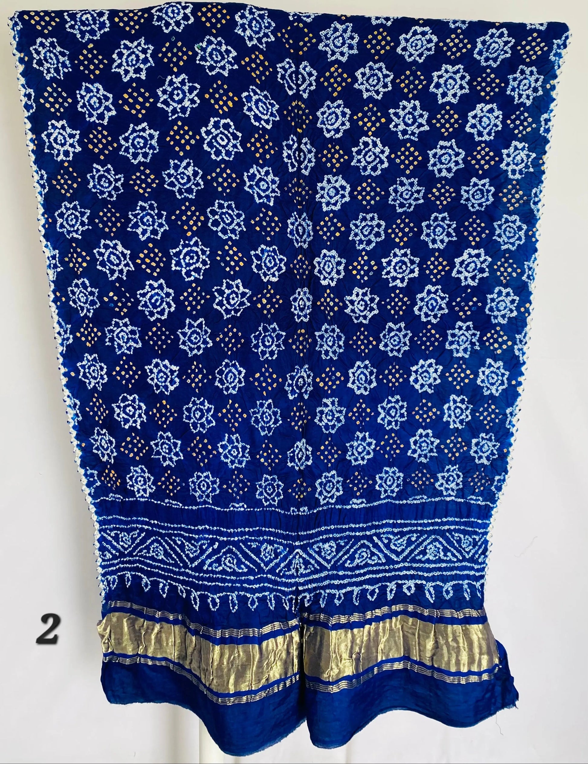 Rai Bandhej Gajji Silk Dupatta RAKHIYO