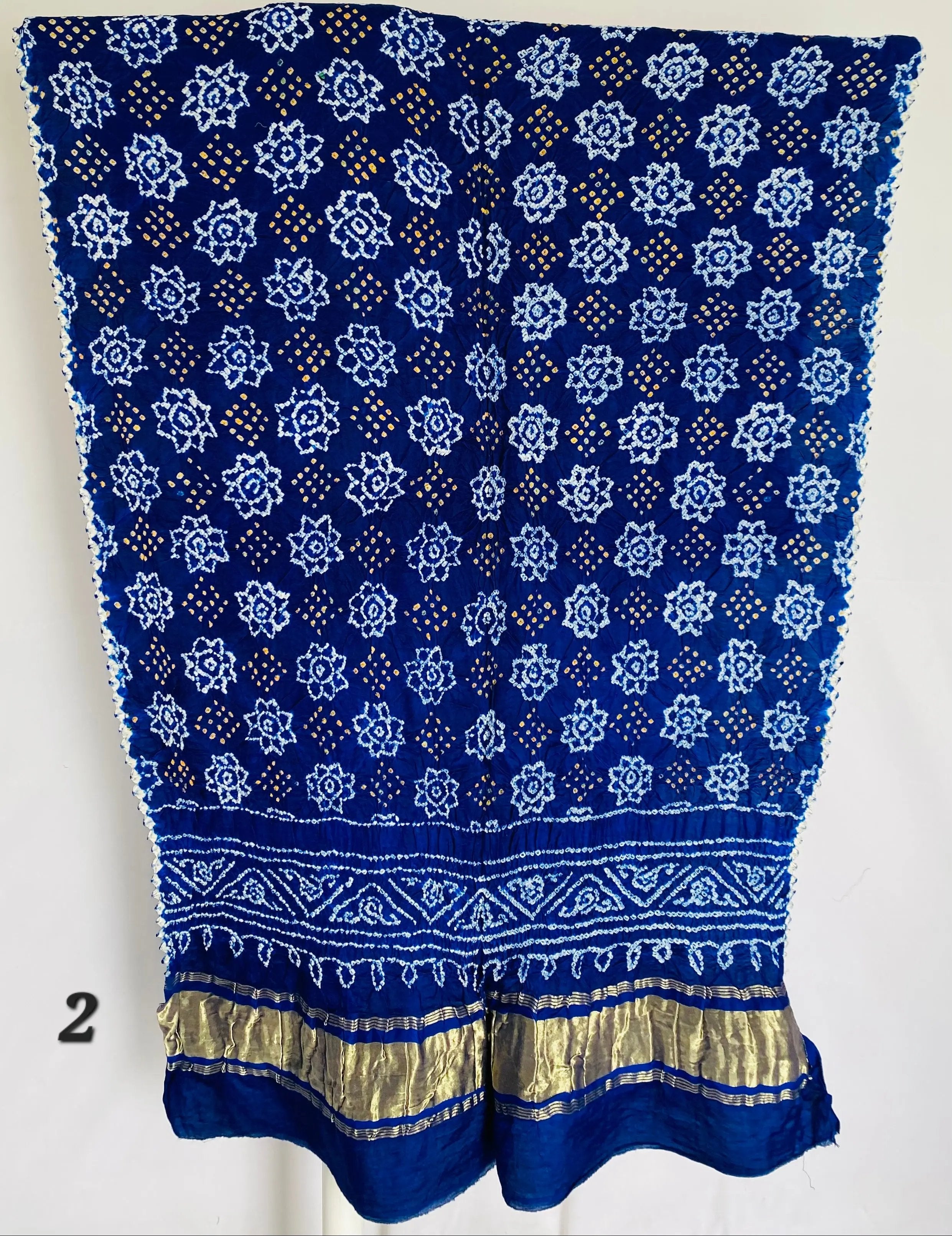Rai Bandhej Gajji Silk Dupatta RAKHIYO