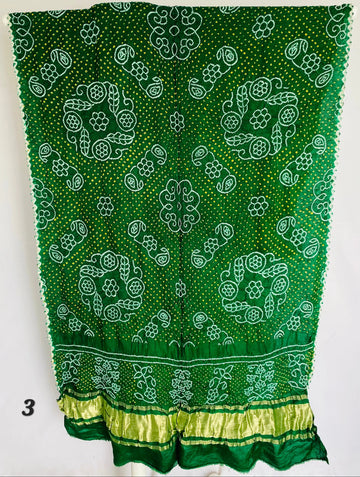 Rai Bandhej Gajji Silk Dupatta RAKHIYO