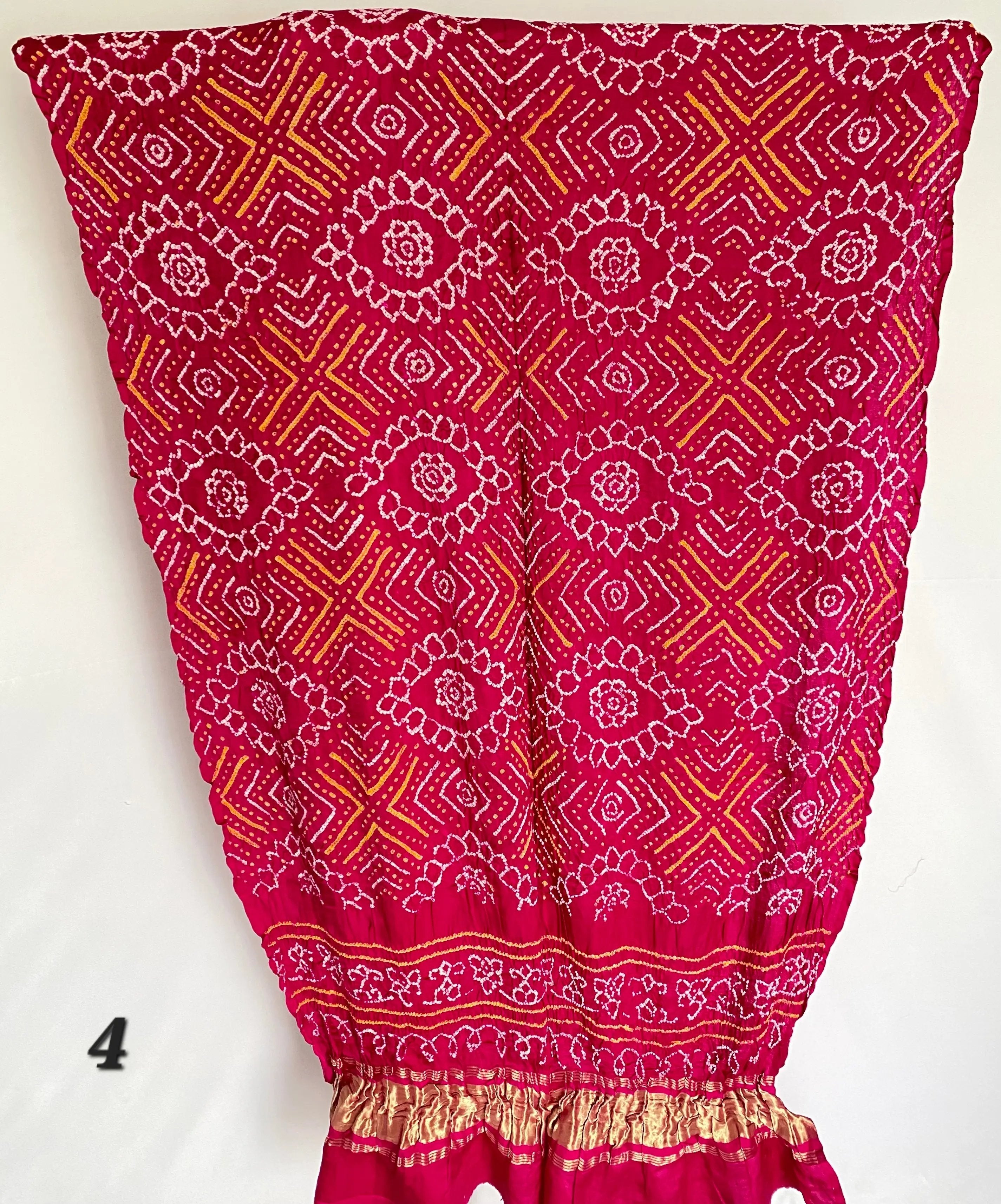 Rai Bandhej Gajji Silk Dupatta RAKHIYO