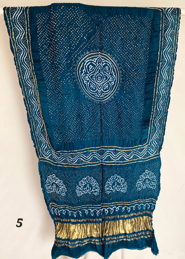 Rai Bandhej Gajji Silk Dupatta RAKHIYO