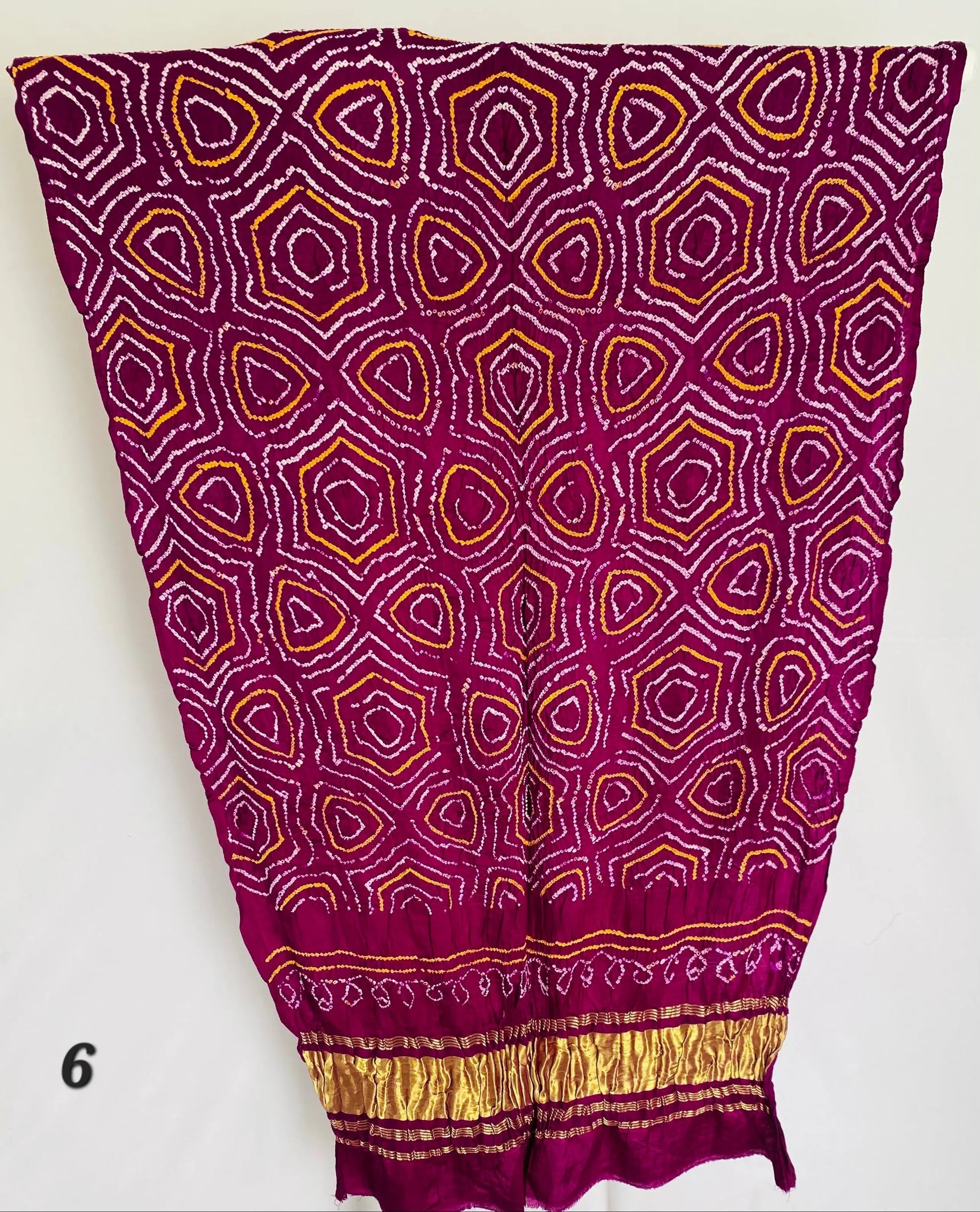 Rai Bandhej Gajji Silk Dupatta RAKHIYO