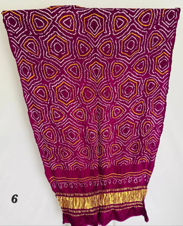 Rai Bandhej Gajji Silk Dupatta RAKHIYO