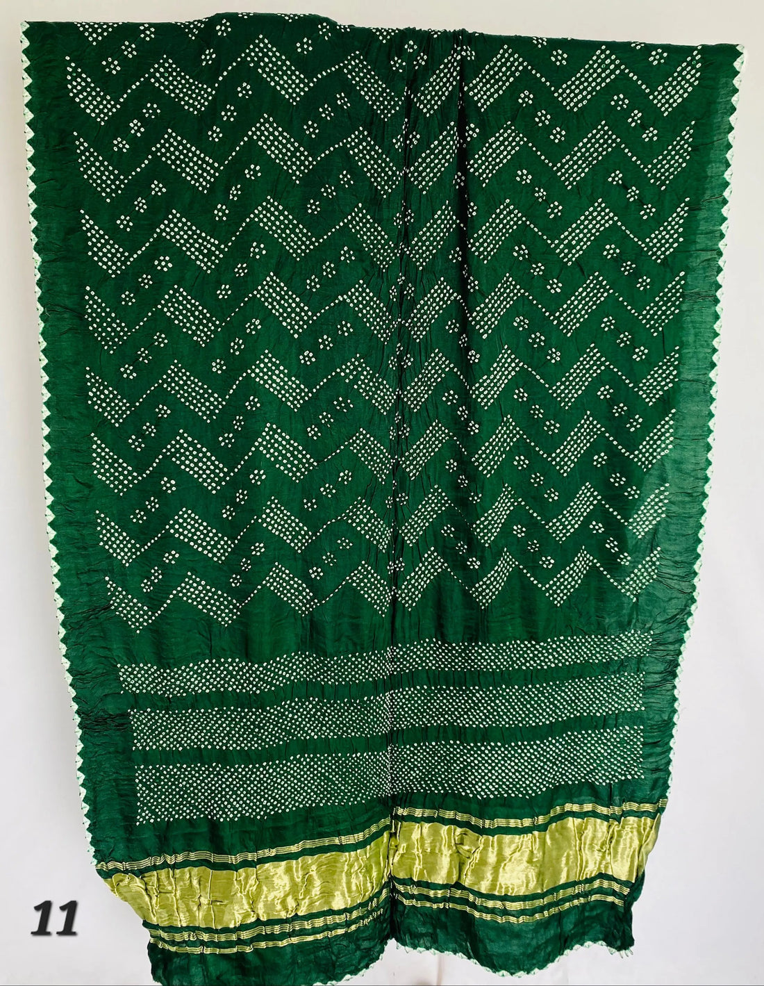 Rai Bandhej Gajji Silk Dupatta RAKHIYO