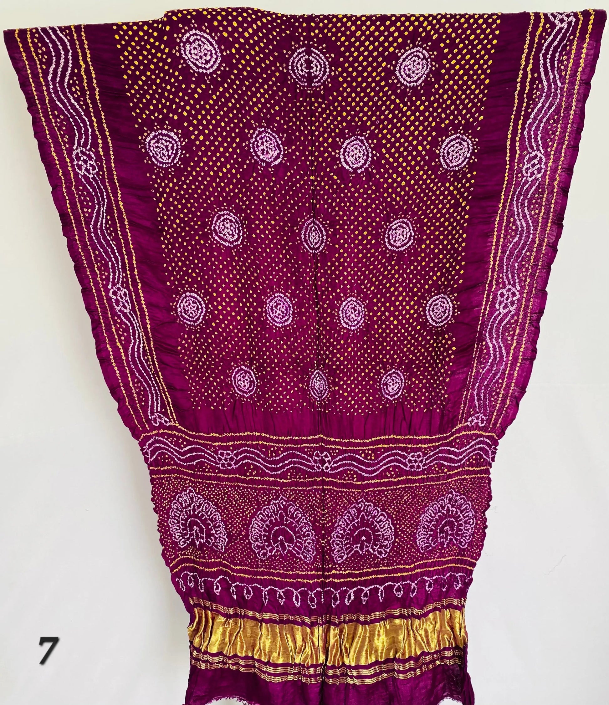 Rai Bandhej Gajji Silk Dupatta RAKHIYO